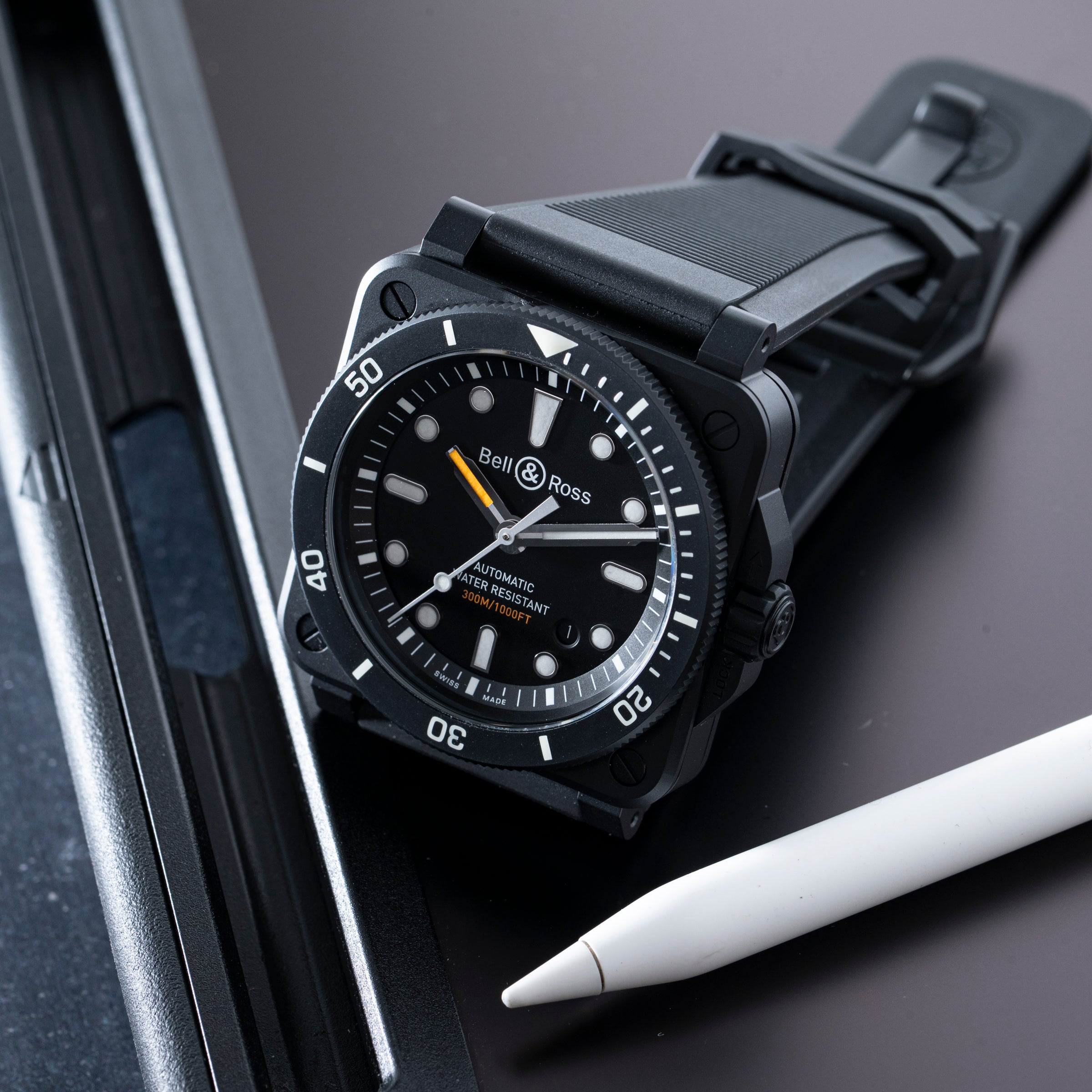 Bell & Ross BR-03 Diver 'Matte Black' – Analog:Shift