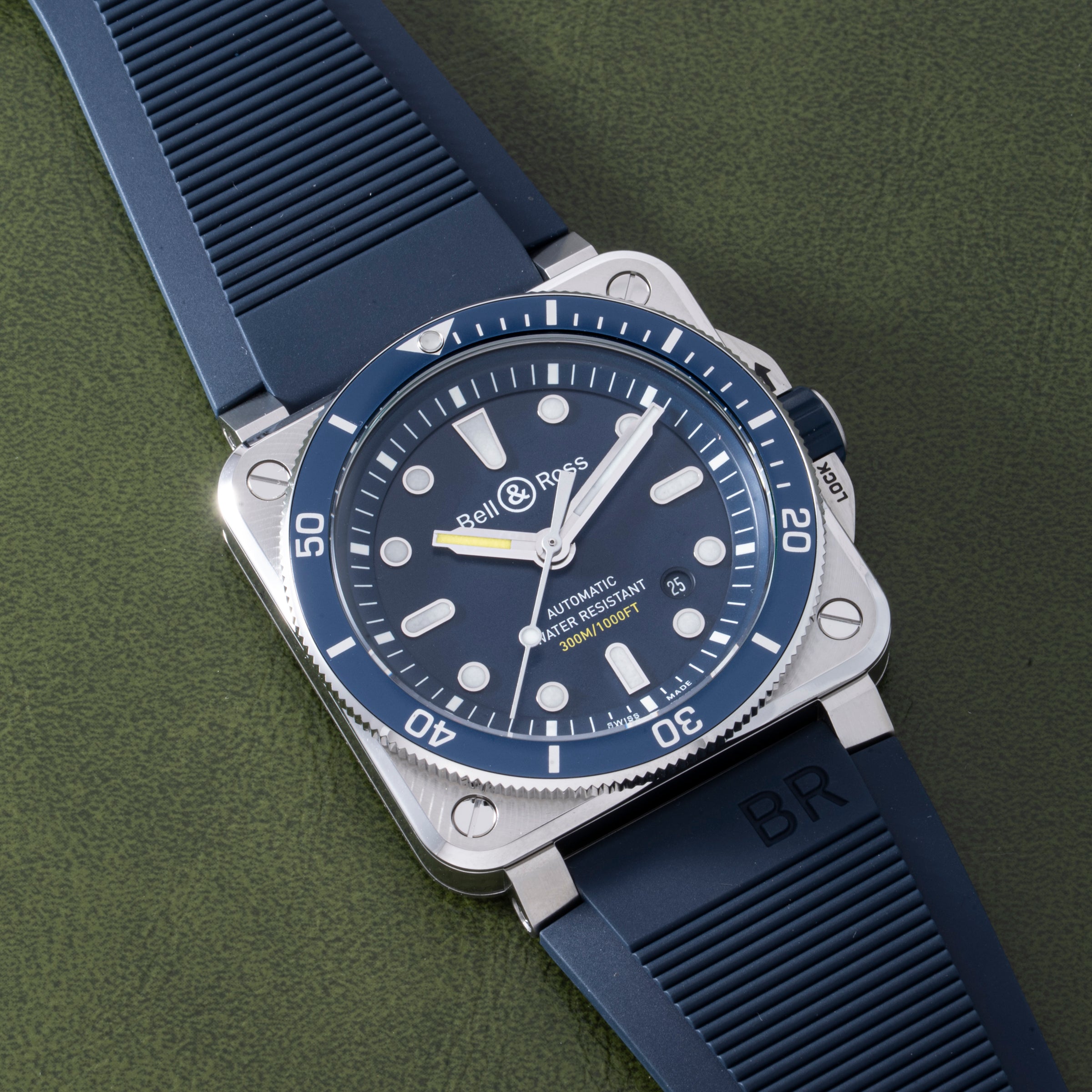Bell & Ross BR-03 Diver Blue Steel – Analog:Shift