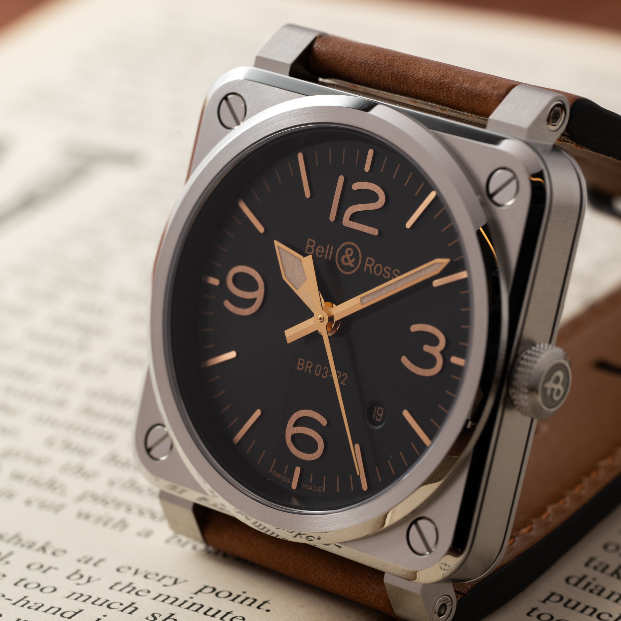Bell & Ross BR 03-92 Golden Heritage – Analog:Shift
