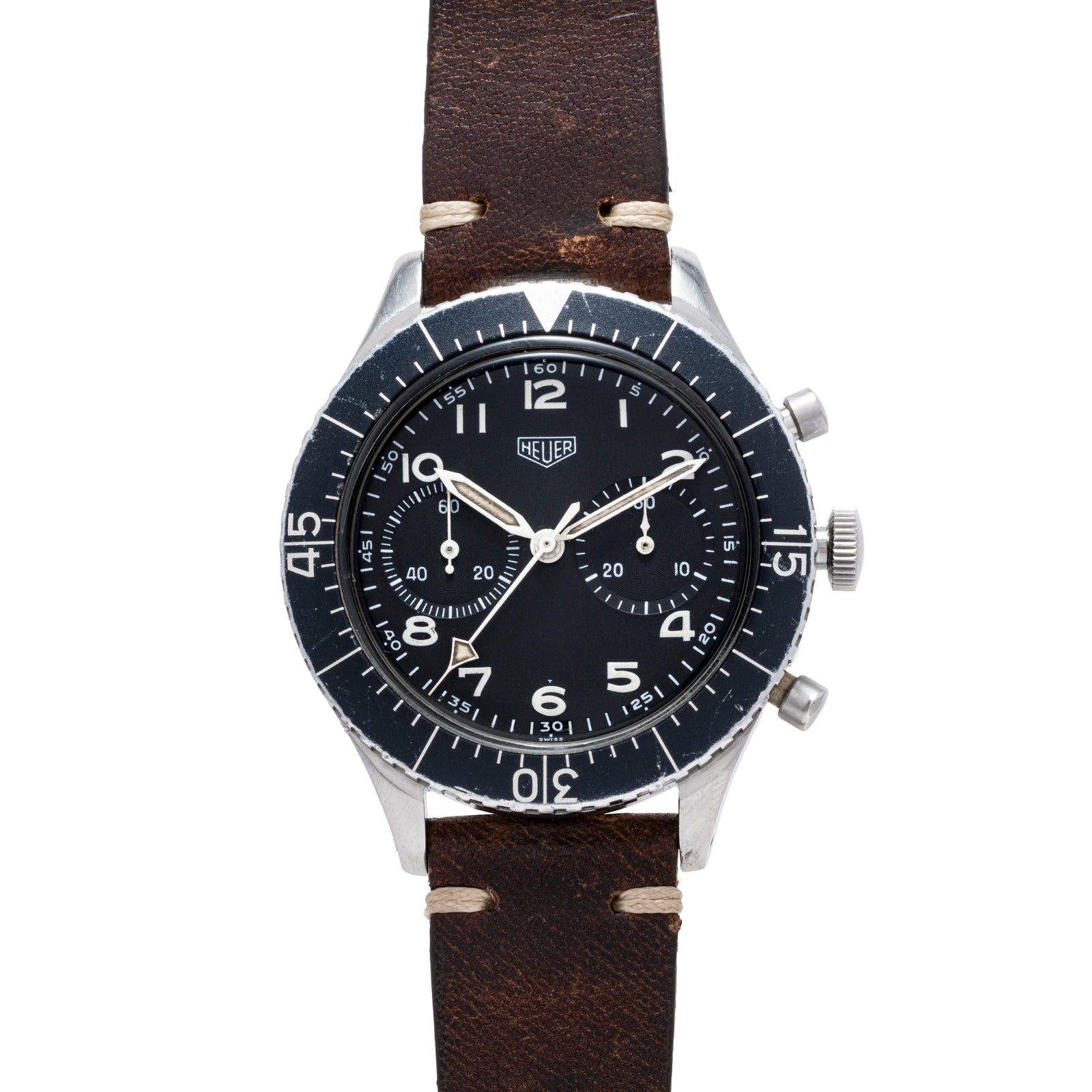 Heuer Bundeswehr Flyback Chronograph