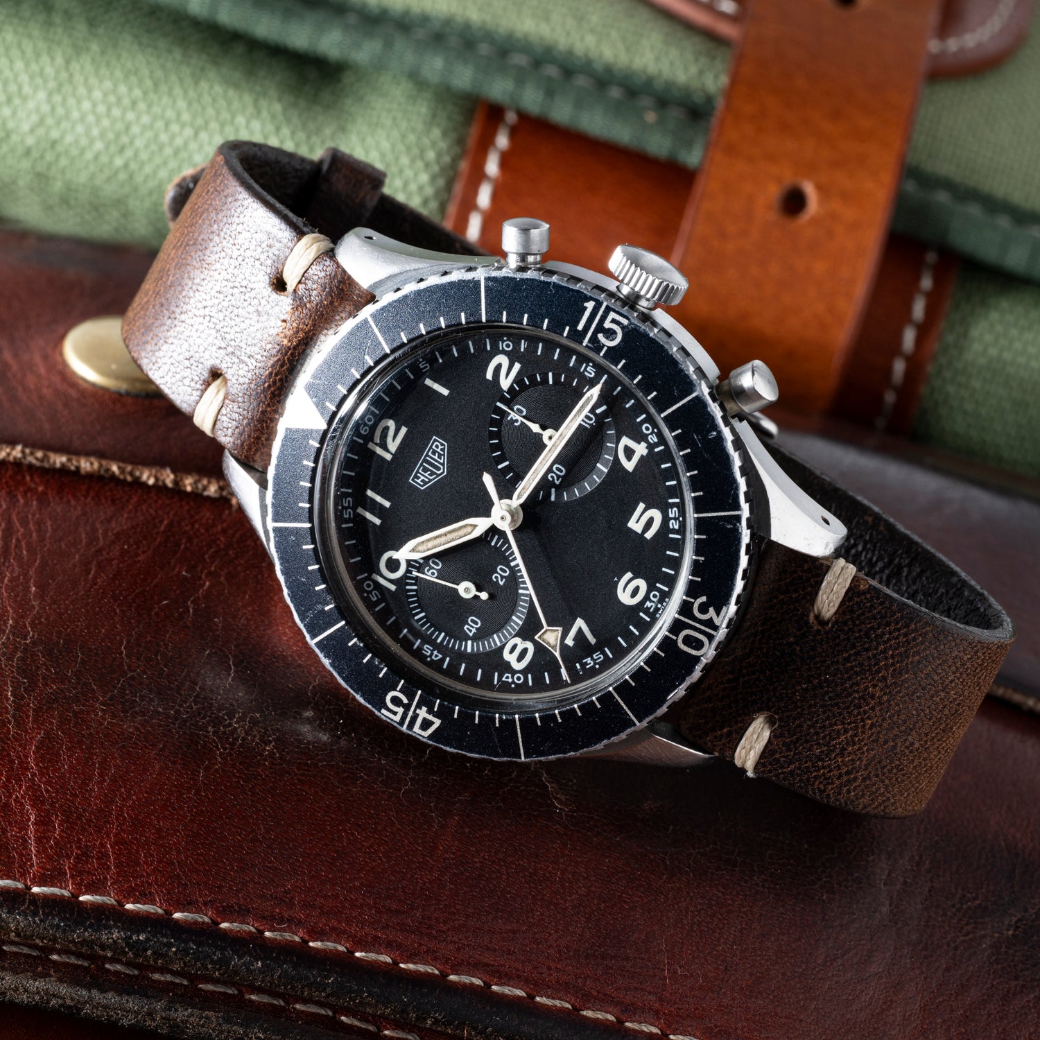 Bundeswehr 1550 Heuer Chronograph Bundeswehr Heuer Bundeswehr