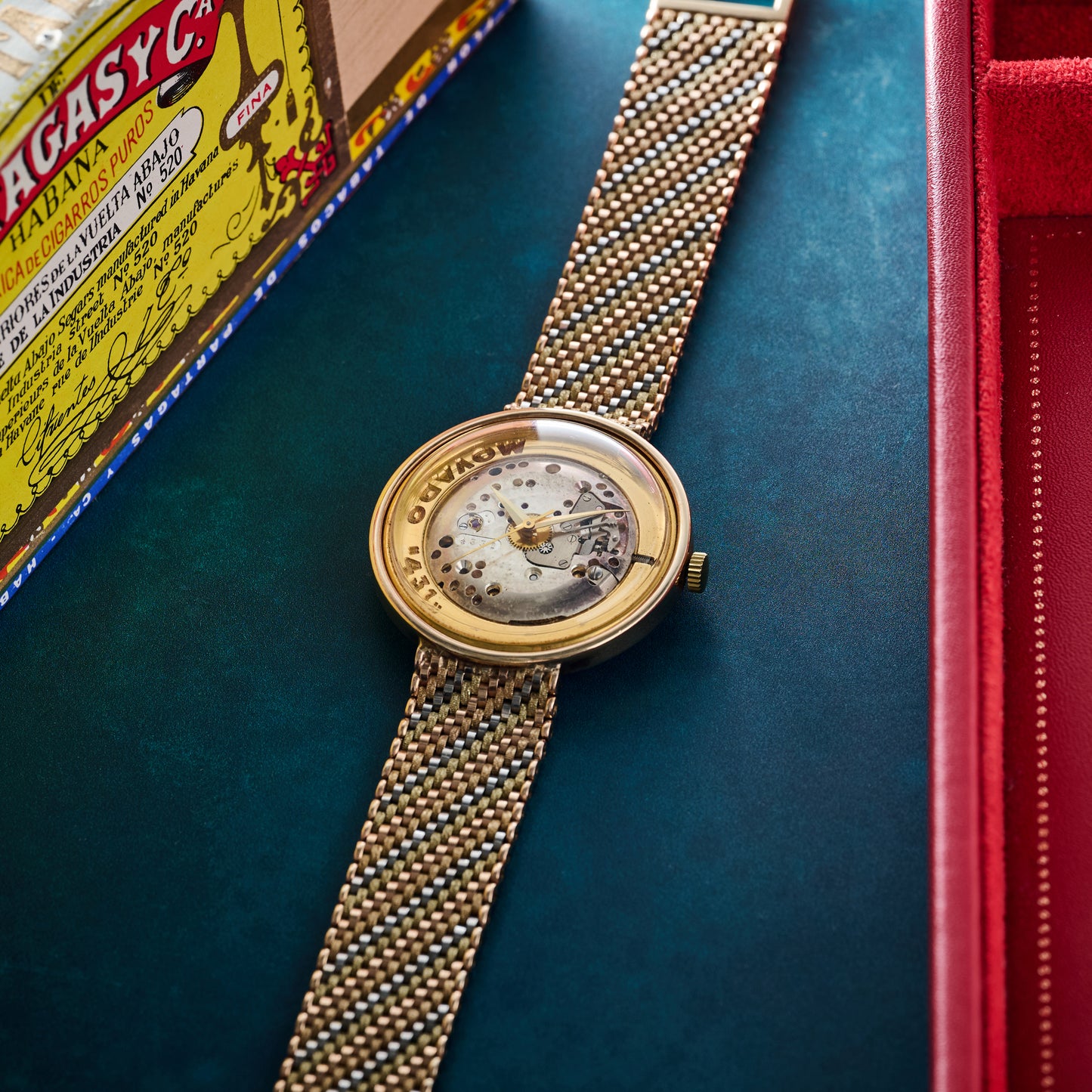 Movado 431 Tri-Tone 'Salesman Sample'