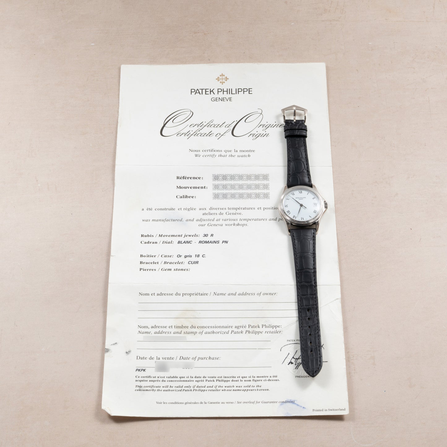 Patek Philippe Calatrava