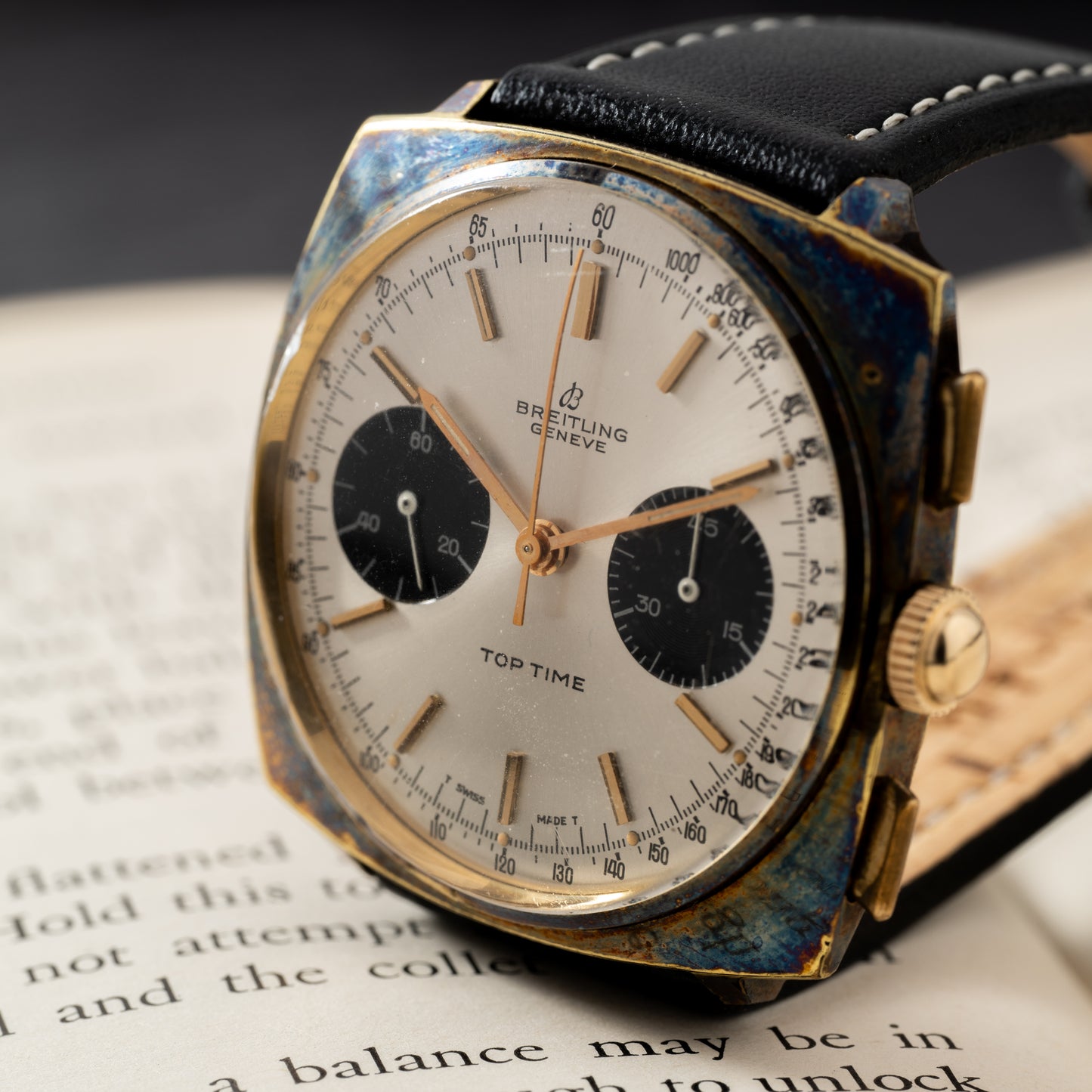 Breitling Top Time Gold Plated