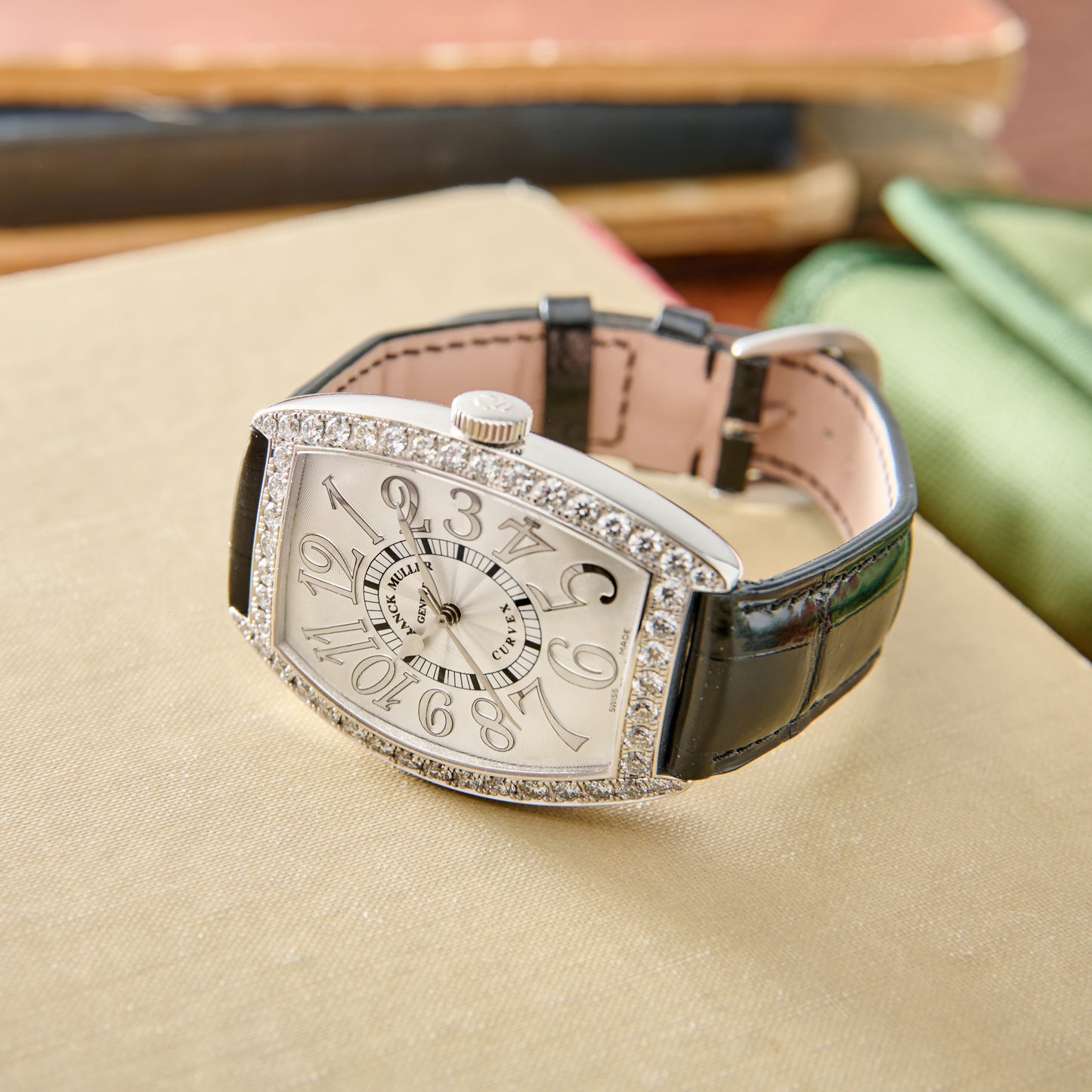 Franck Muller Cintree Curvex Diamonds