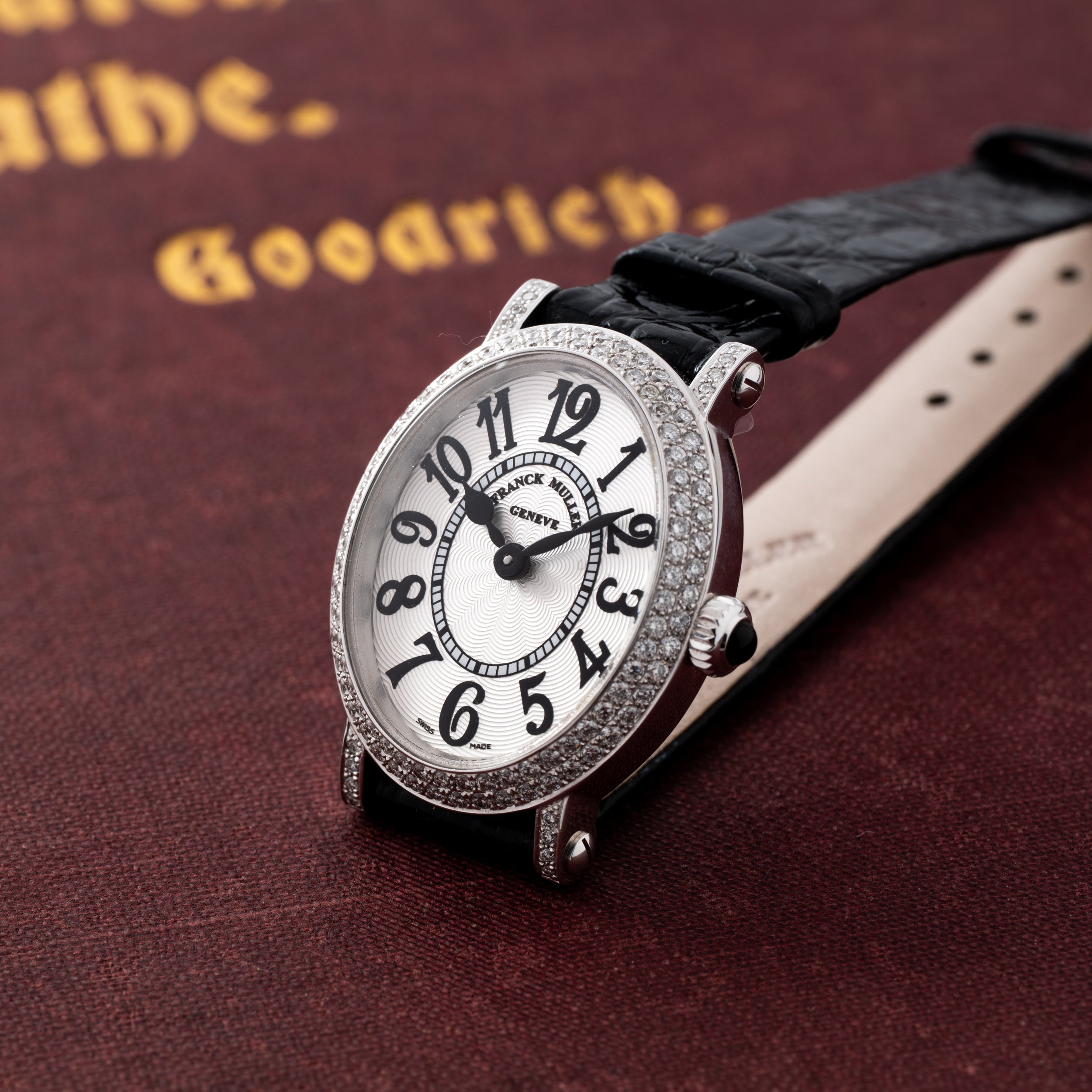 Franck Muller Infinity Oval Diamonds – Analog:Shift