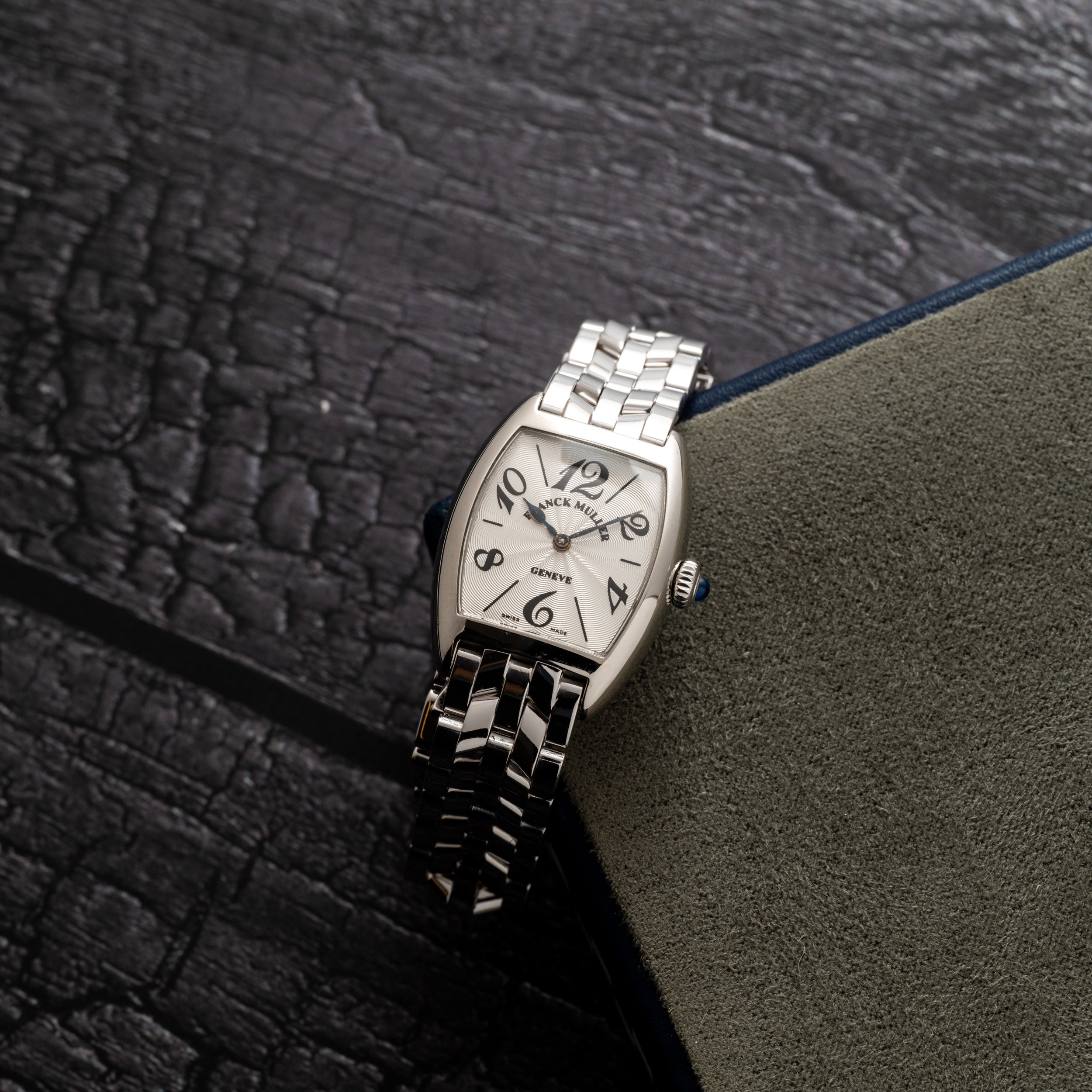 Franck Muller Cintree Curvex Platinum – Analog:Shift