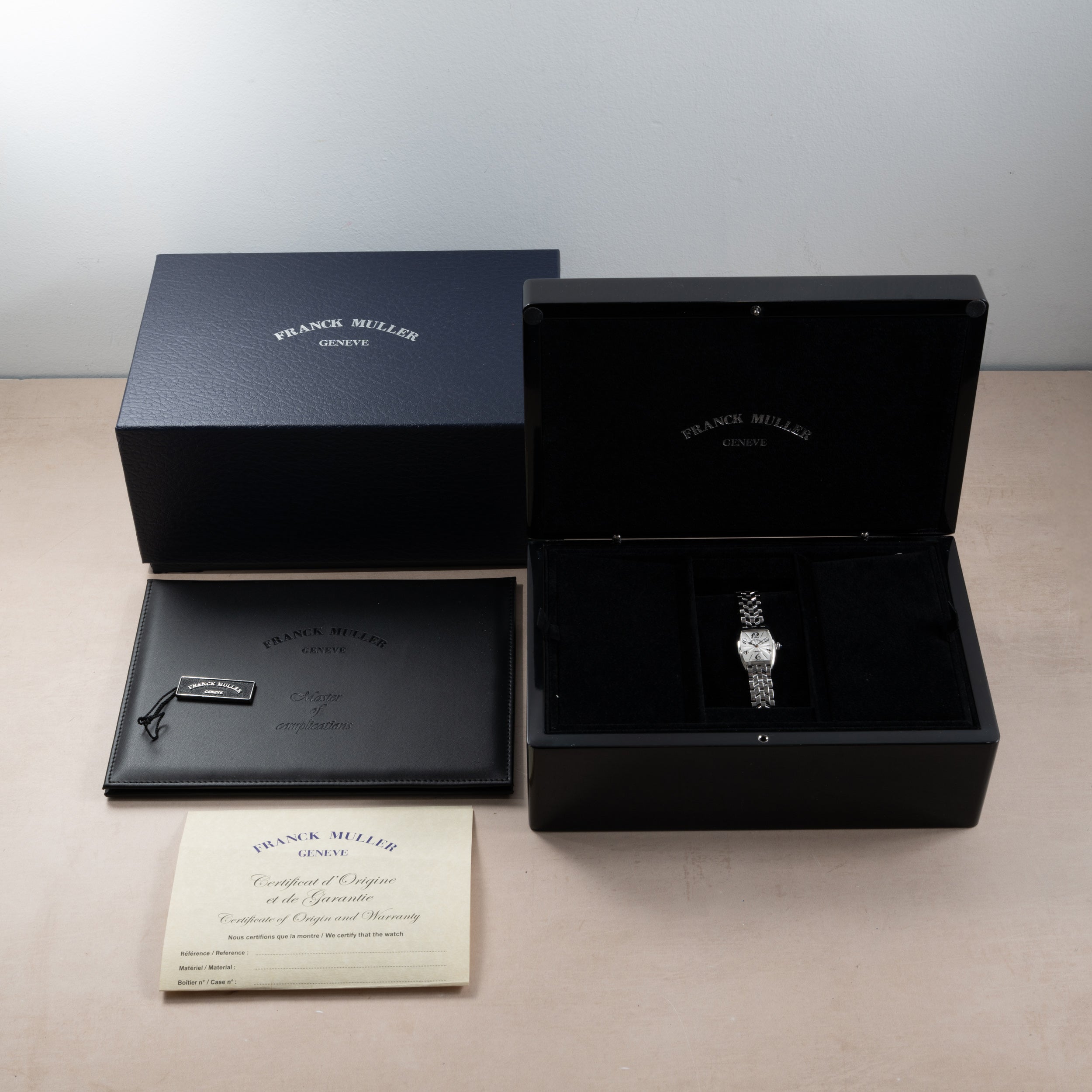 Franck Muller Cintree Curvex Platinum – Analog:Shift