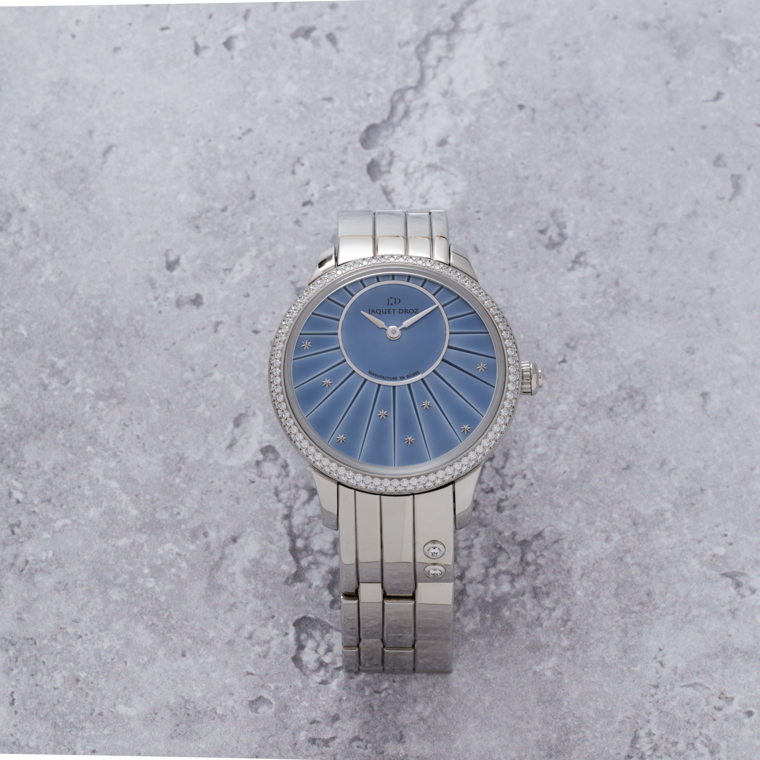 【コメット】 Jaquet Droz Petite Heure Minute 'MOP' – Analog:Shift