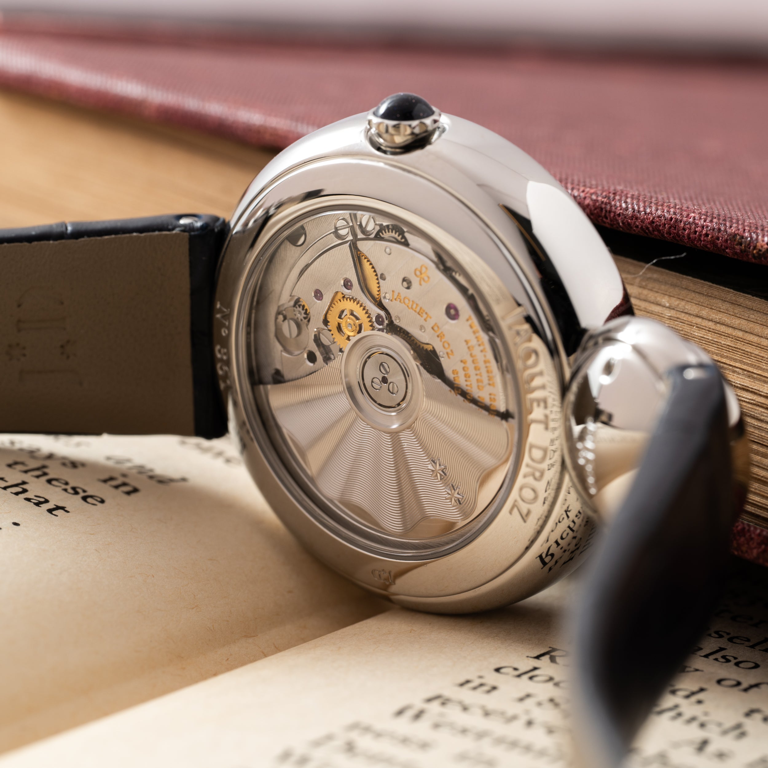 LUX シャルル フレジェ Jaquet Droz Lady 8 'Aventurine' – Analog:Shift