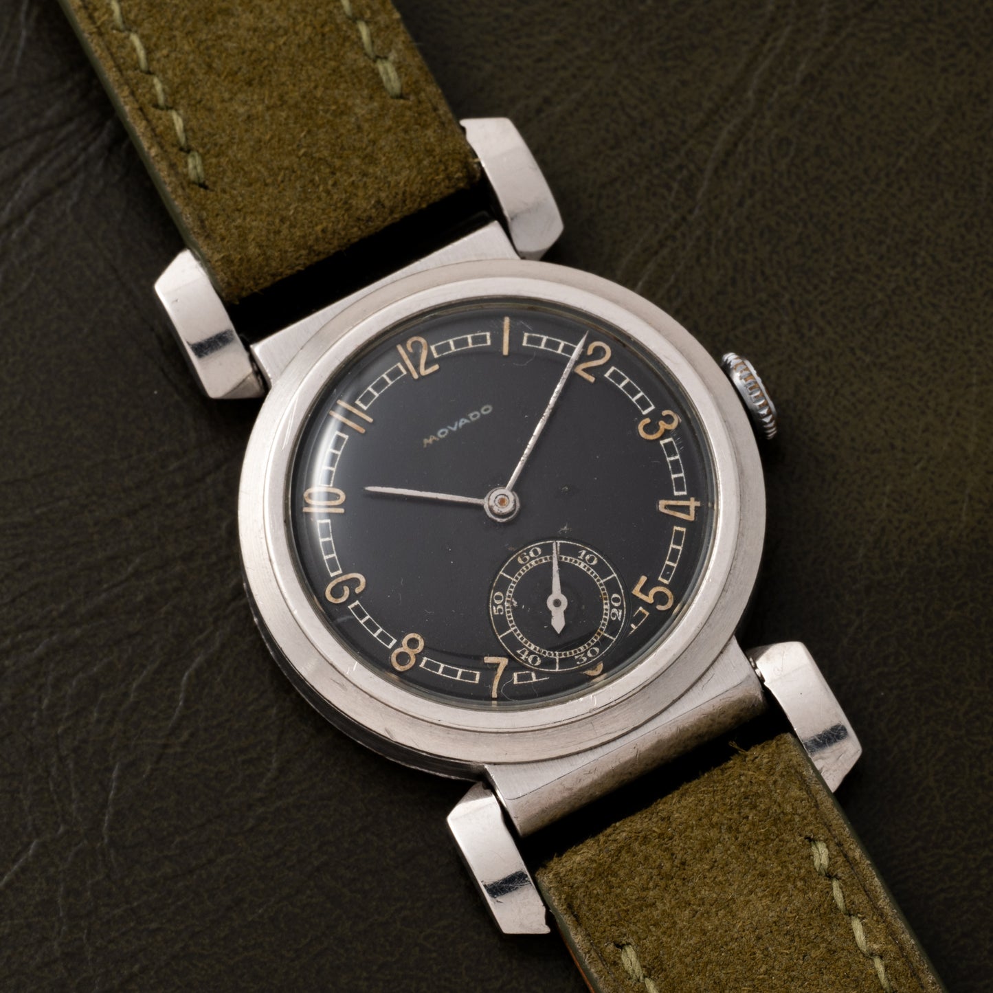 Movado 'Hinged Lugs'