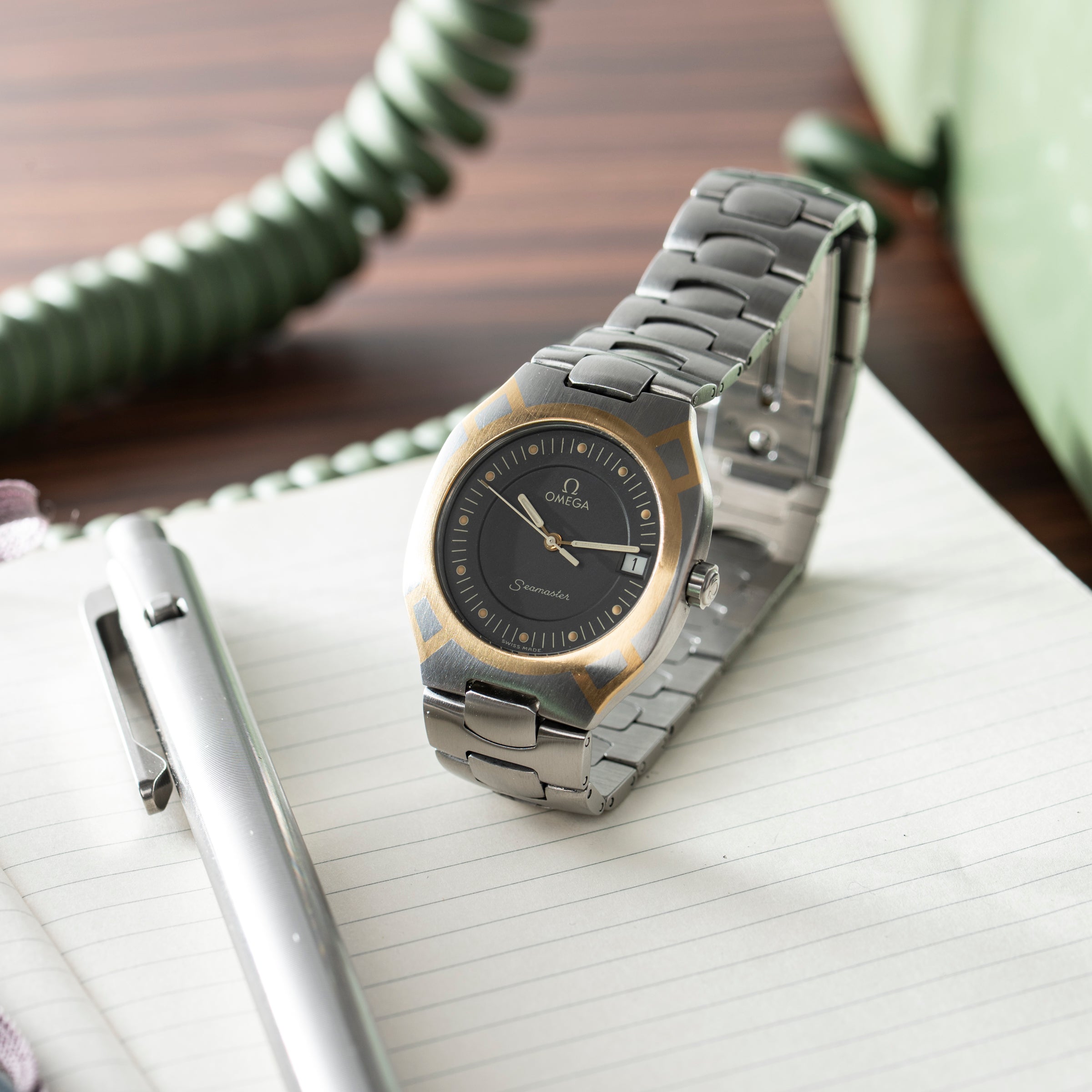 OMEGA Seamaster ポラリス シルバー/ゴールド Omega Seamaster Polaris – Analog:Shift