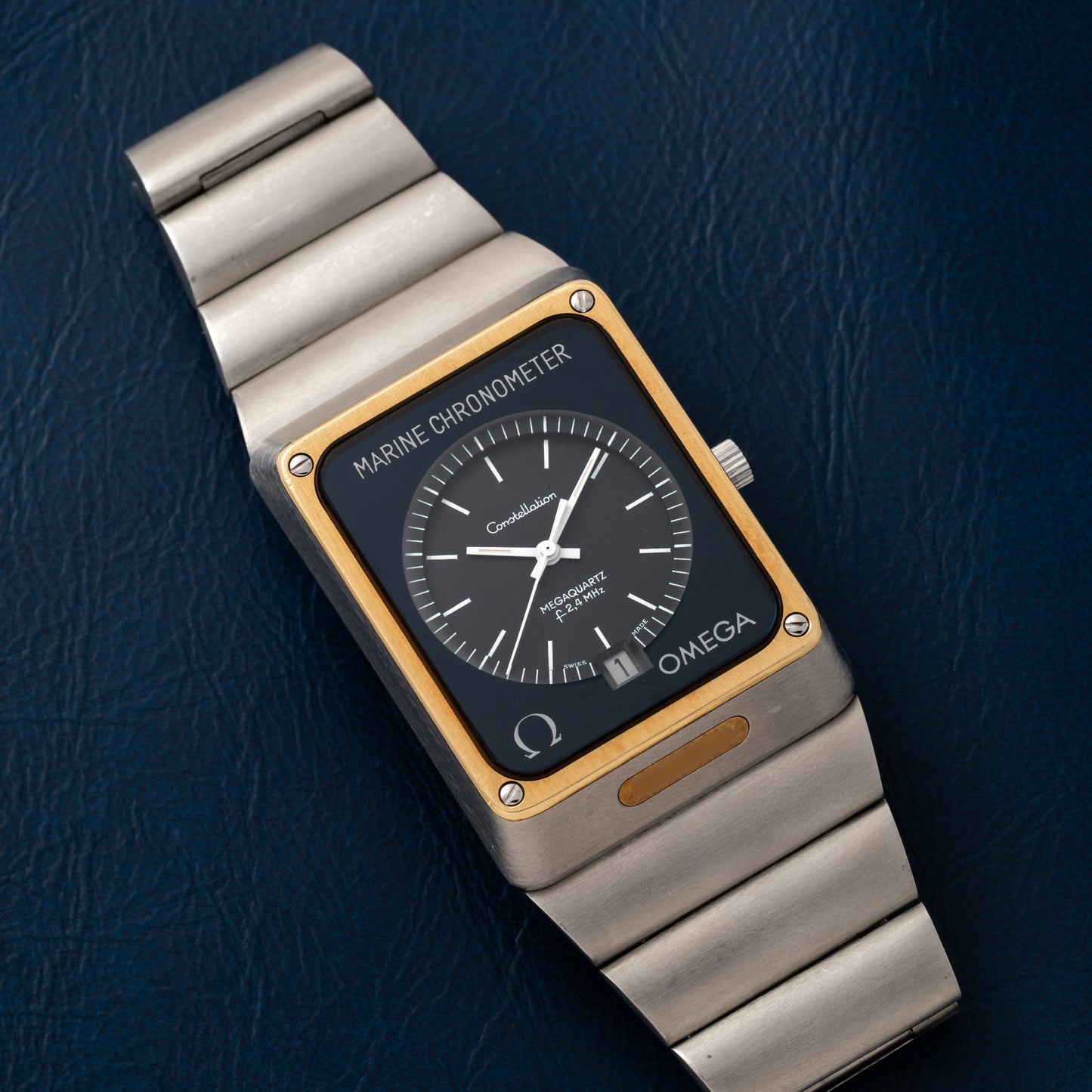 Omega Constellation Marine Chronometer Megaquartz