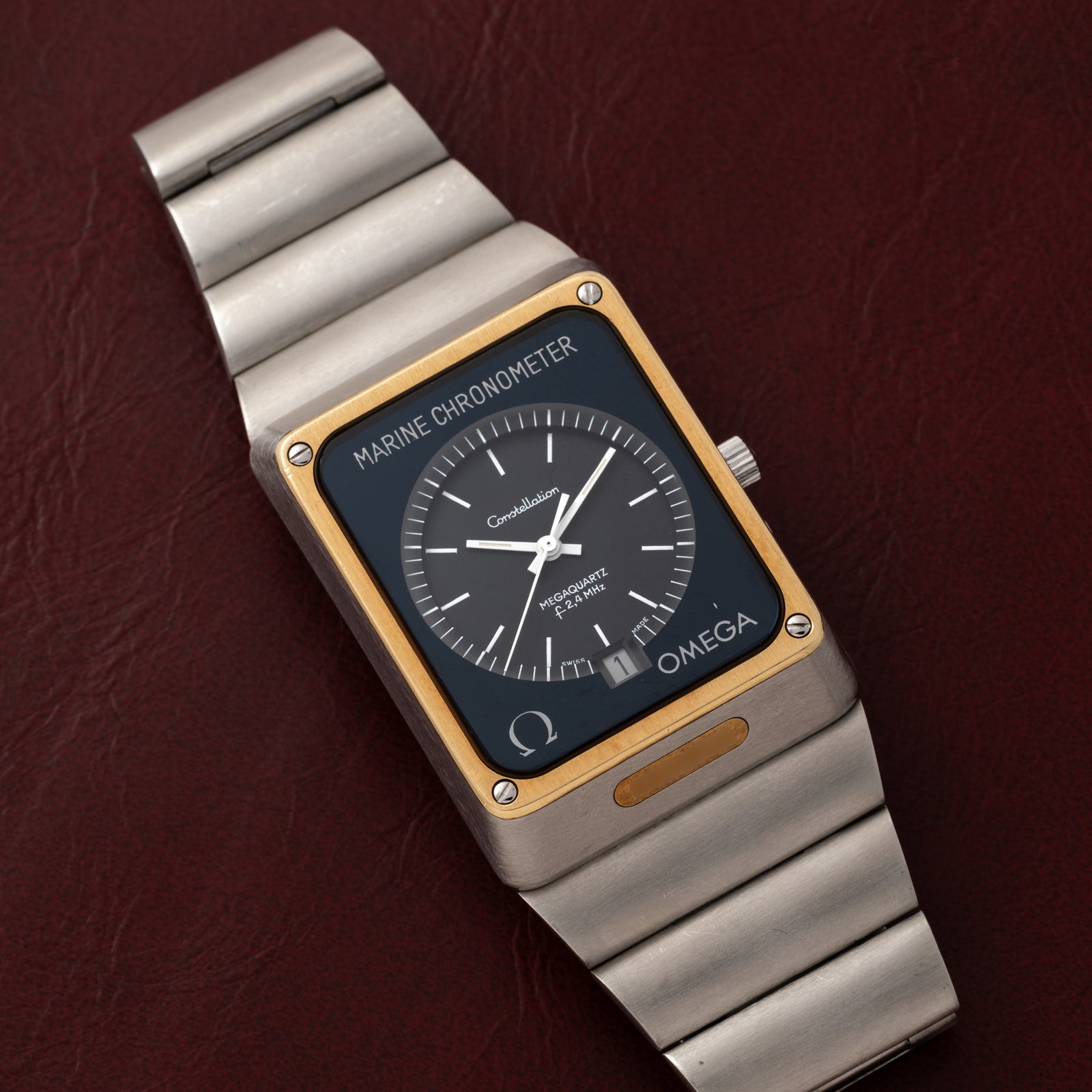 Omega Constellation Marine Chronometer Megaquartz