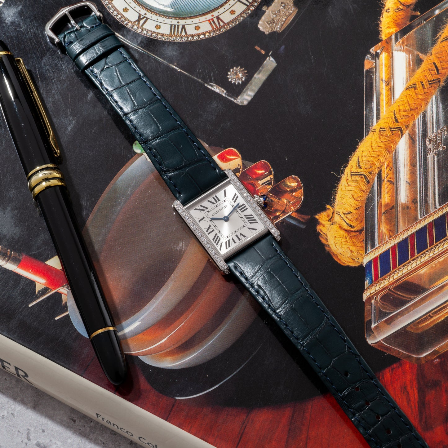 Cartier Tank Must Large Diamonds