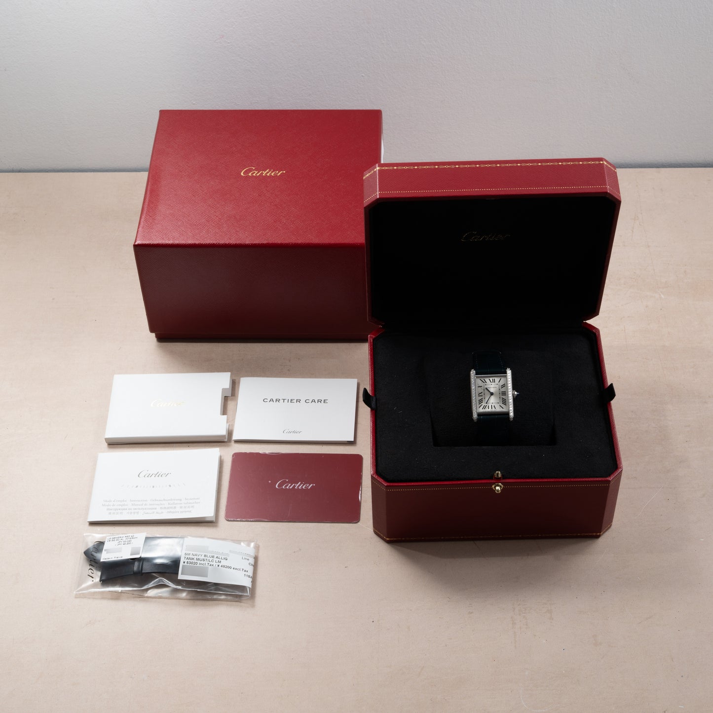 Cartier Tank Must Large Diamonds