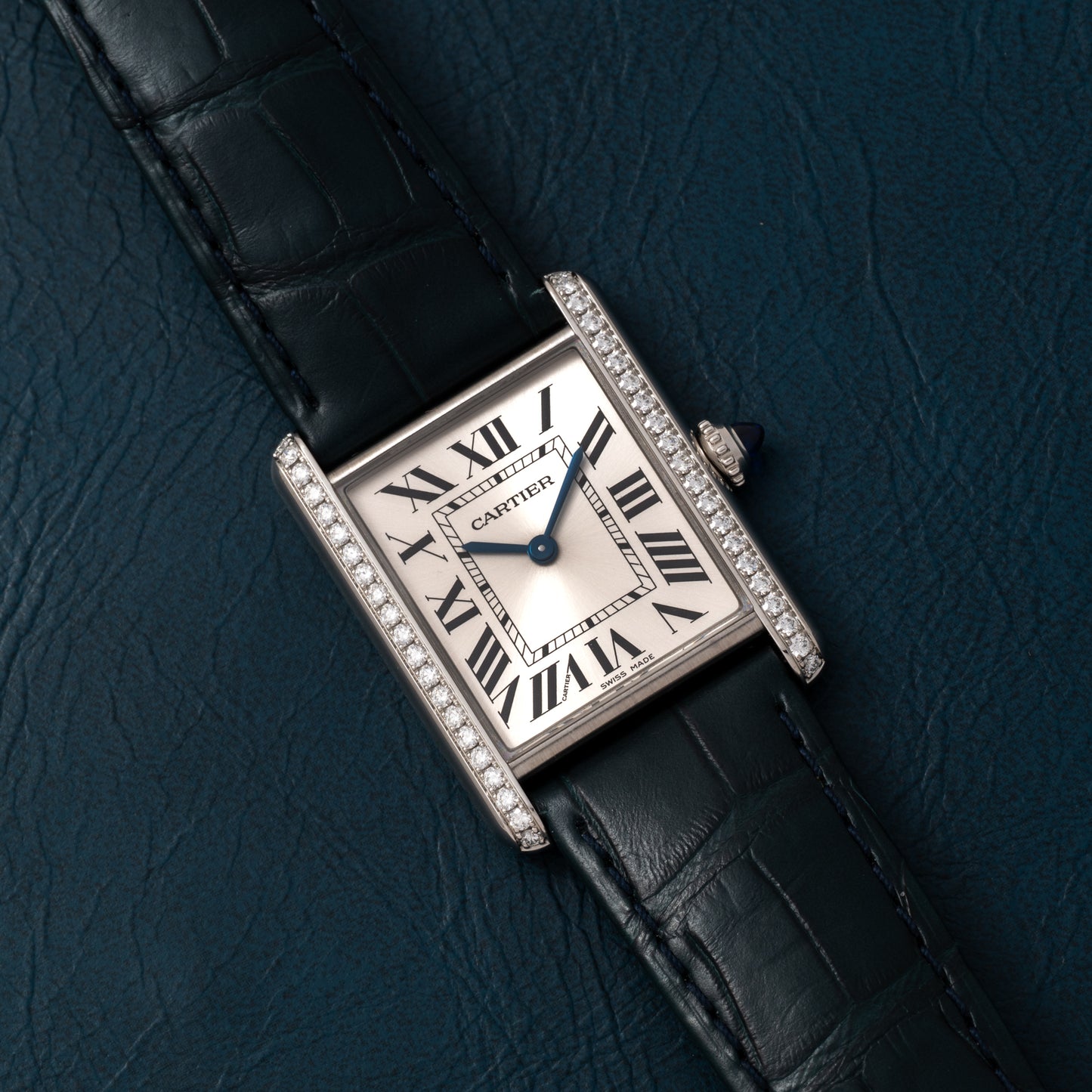 Cartier Tank Must Large Diamonds