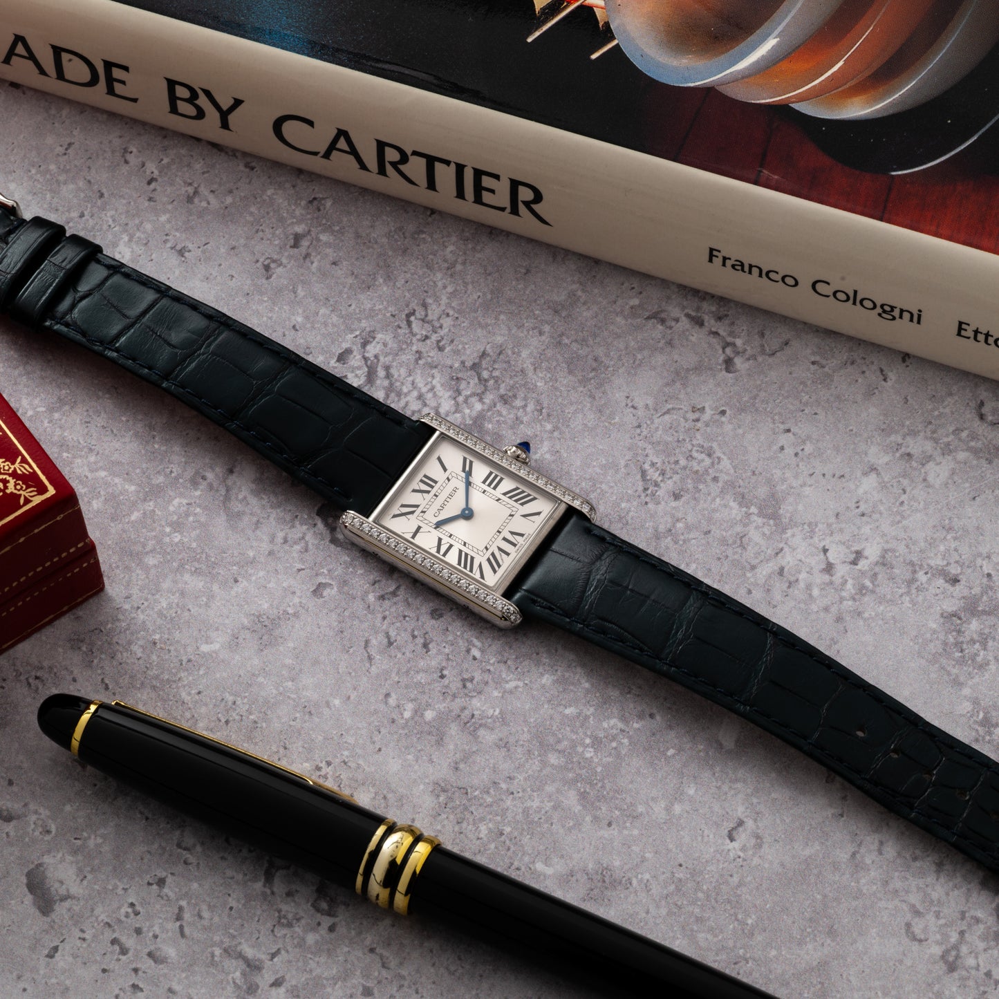 Cartier Tank Must Large Diamonds