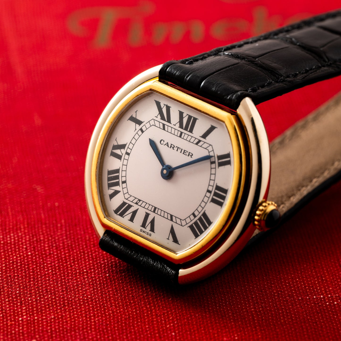 Cartier Ellipse Two-Tone White & Yellow Gold