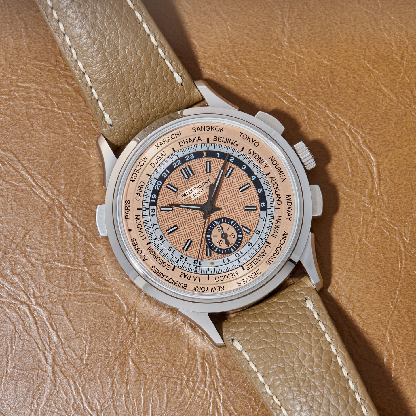 Patek Philippe World Time Flyback Chronograph