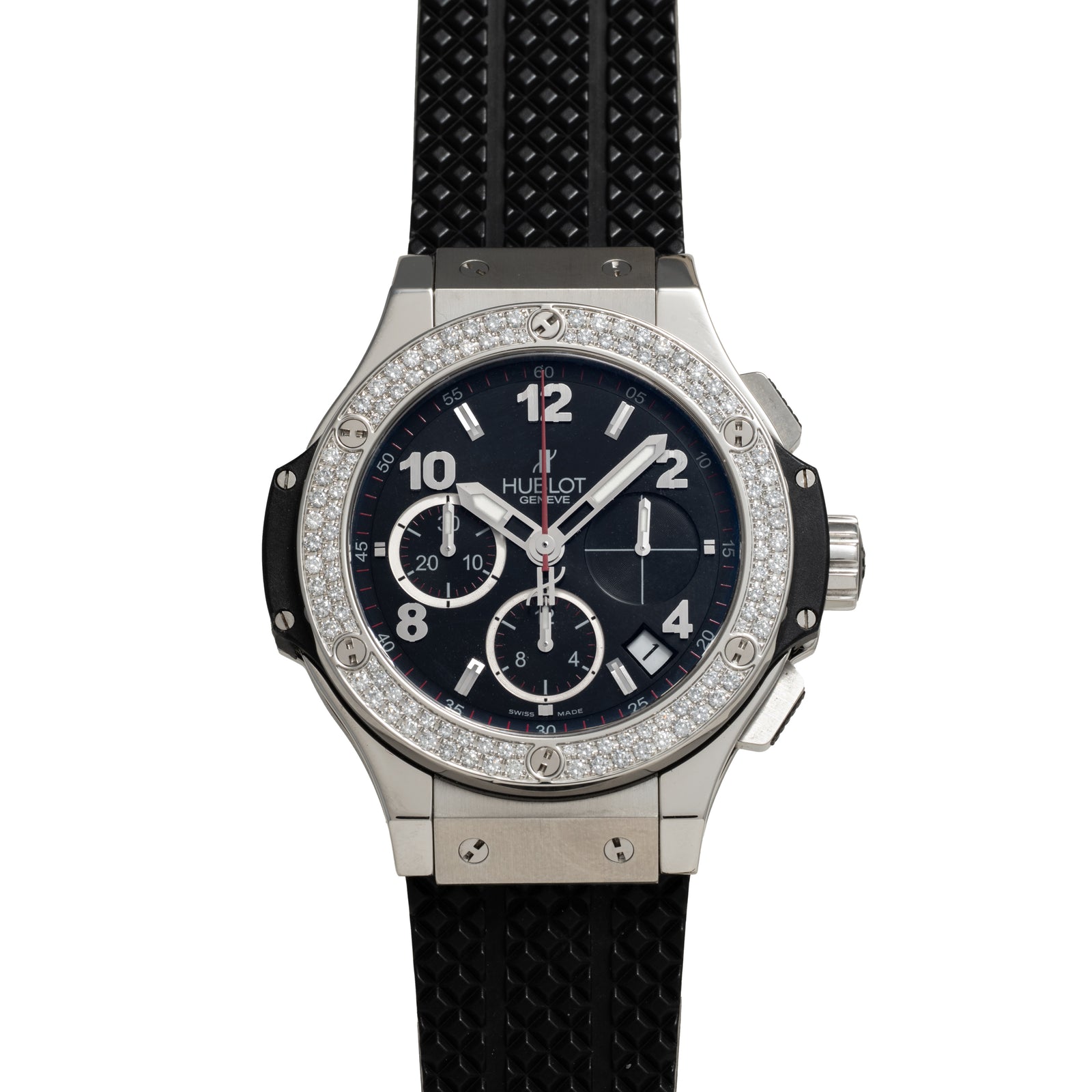 Hublot Big Bang Chronograph Steel Diamonds