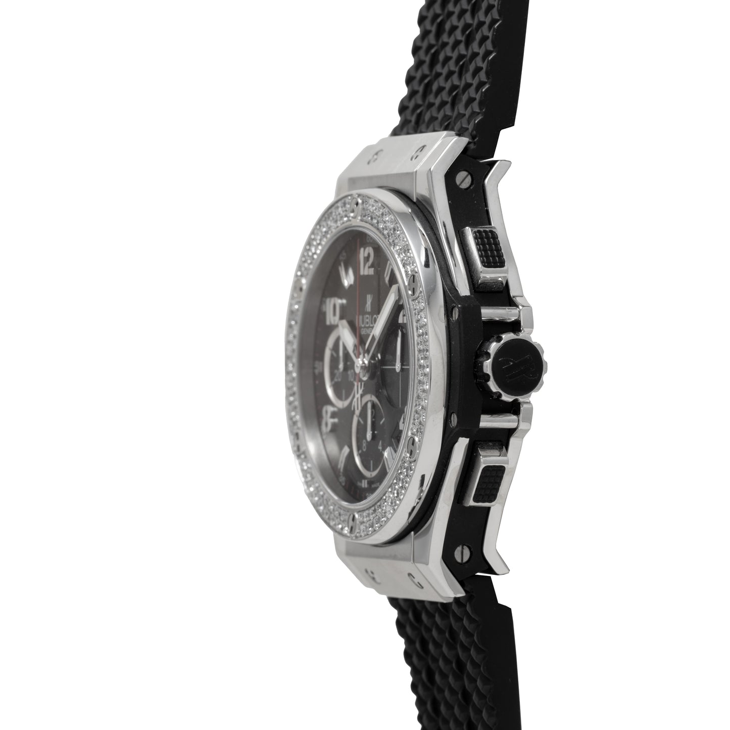 Hublot Big Bang Chronograph Steel Diamonds