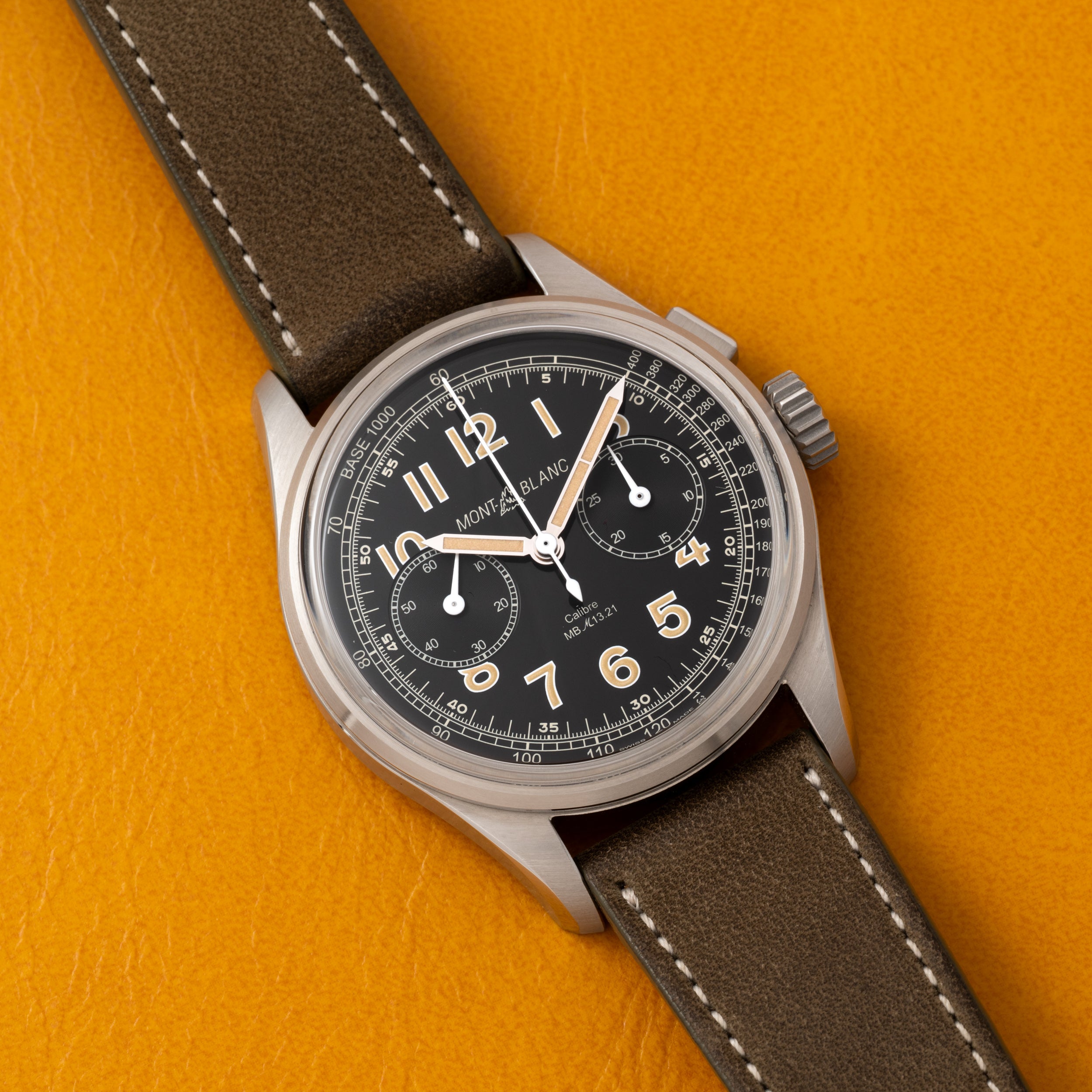 Montblanc for HODINKEE Monopusher – Analog:Shift