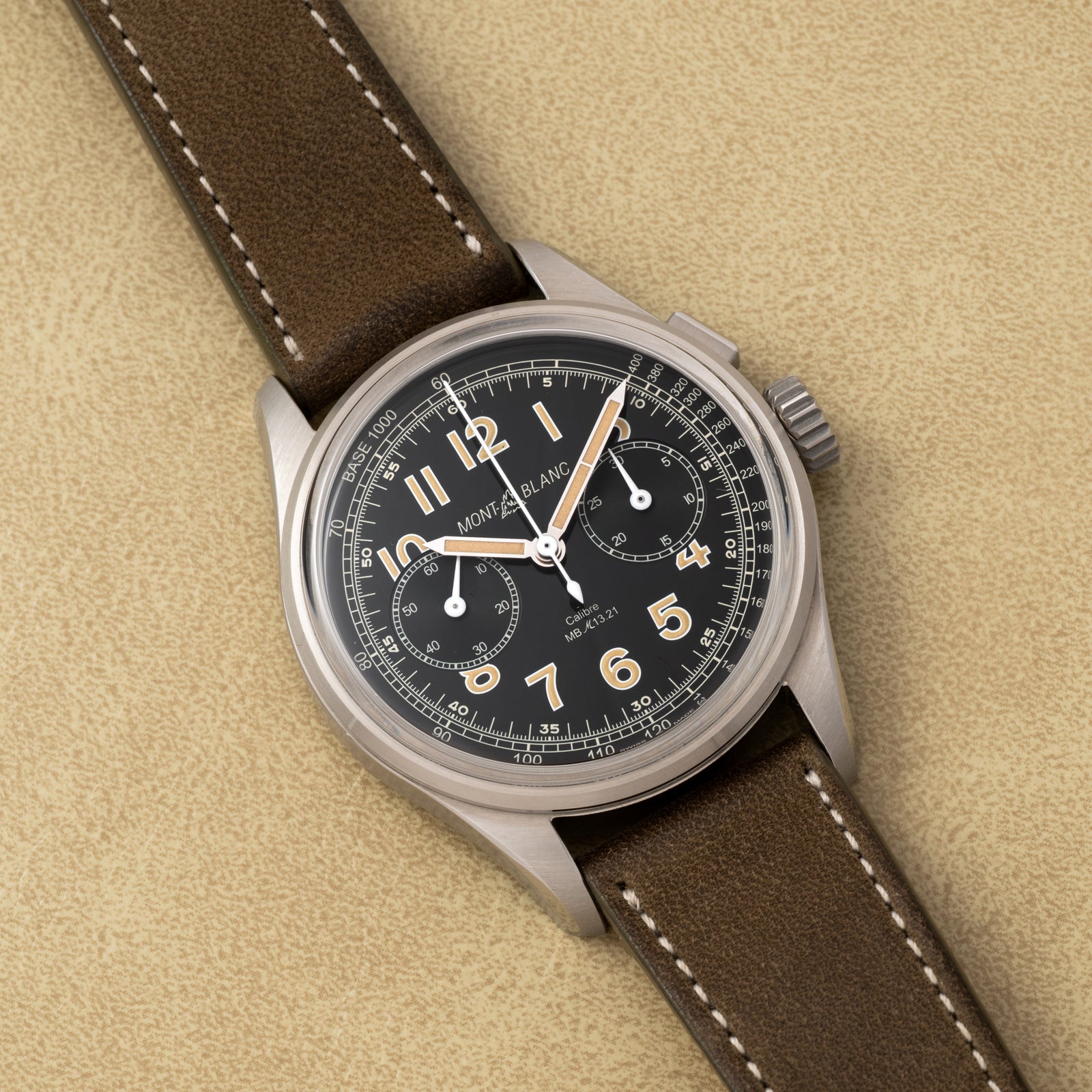 Montblanc for HODINKEE Monopusher