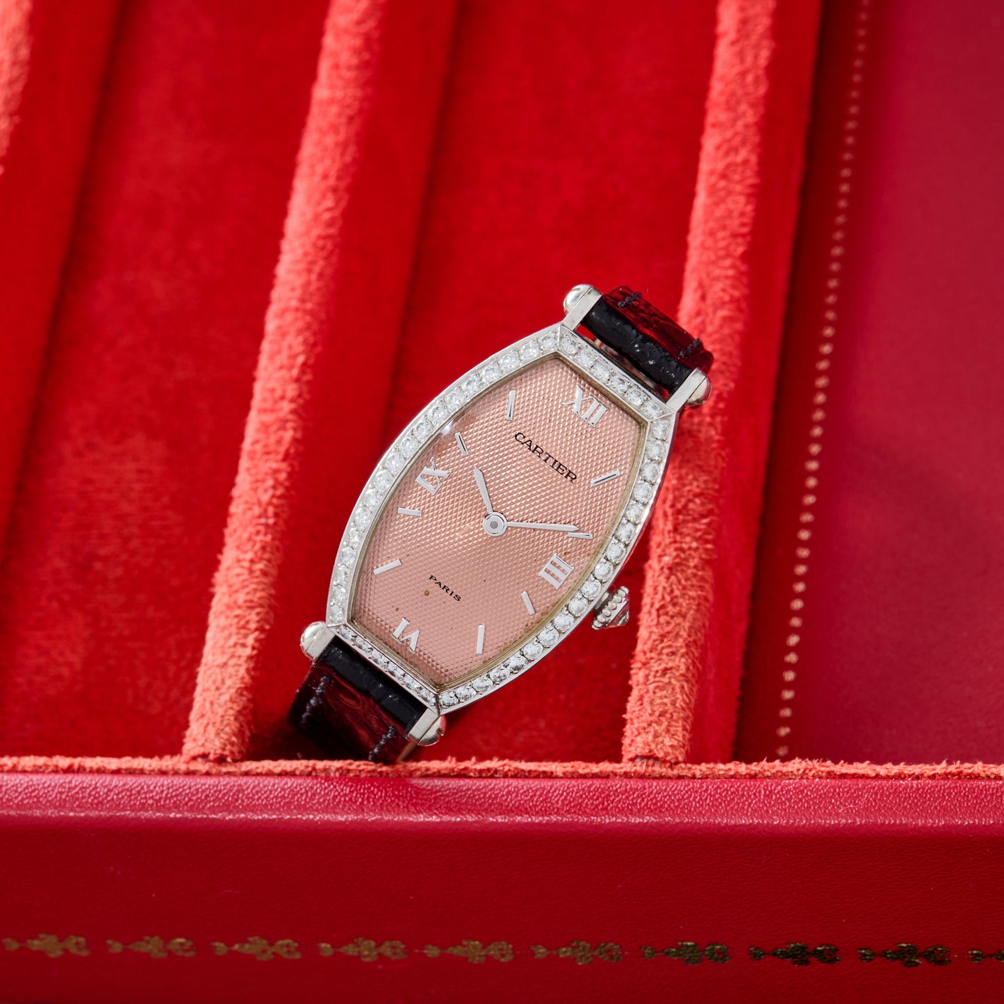 Cartier Tonneau 'Paris' Diamonds