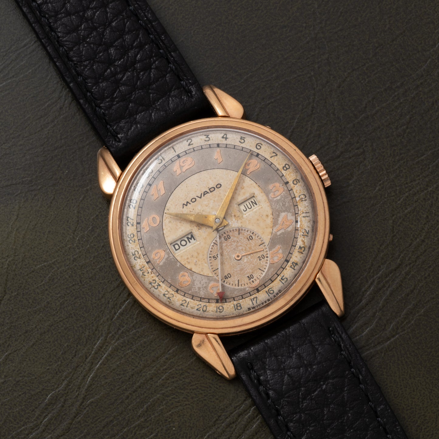 Movado Calendograph 'Pink Gold'