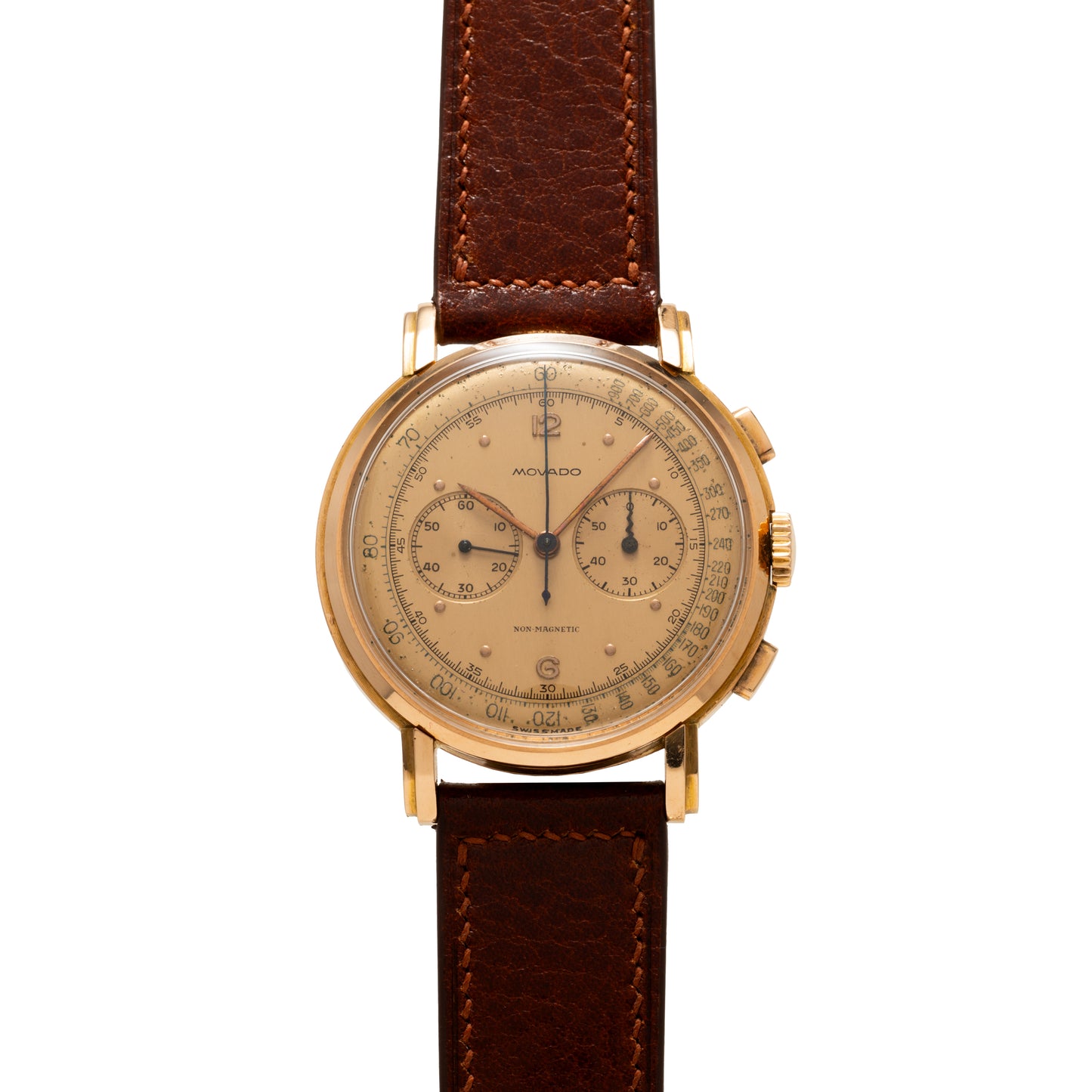 Movado M90 Pink Gold Chronograph