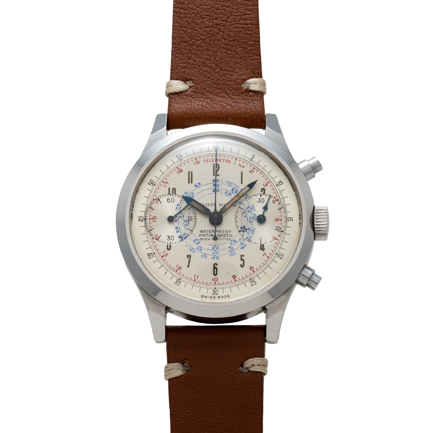 Philippe Watch Anti-Magnetic Chronograph 'Spillman'