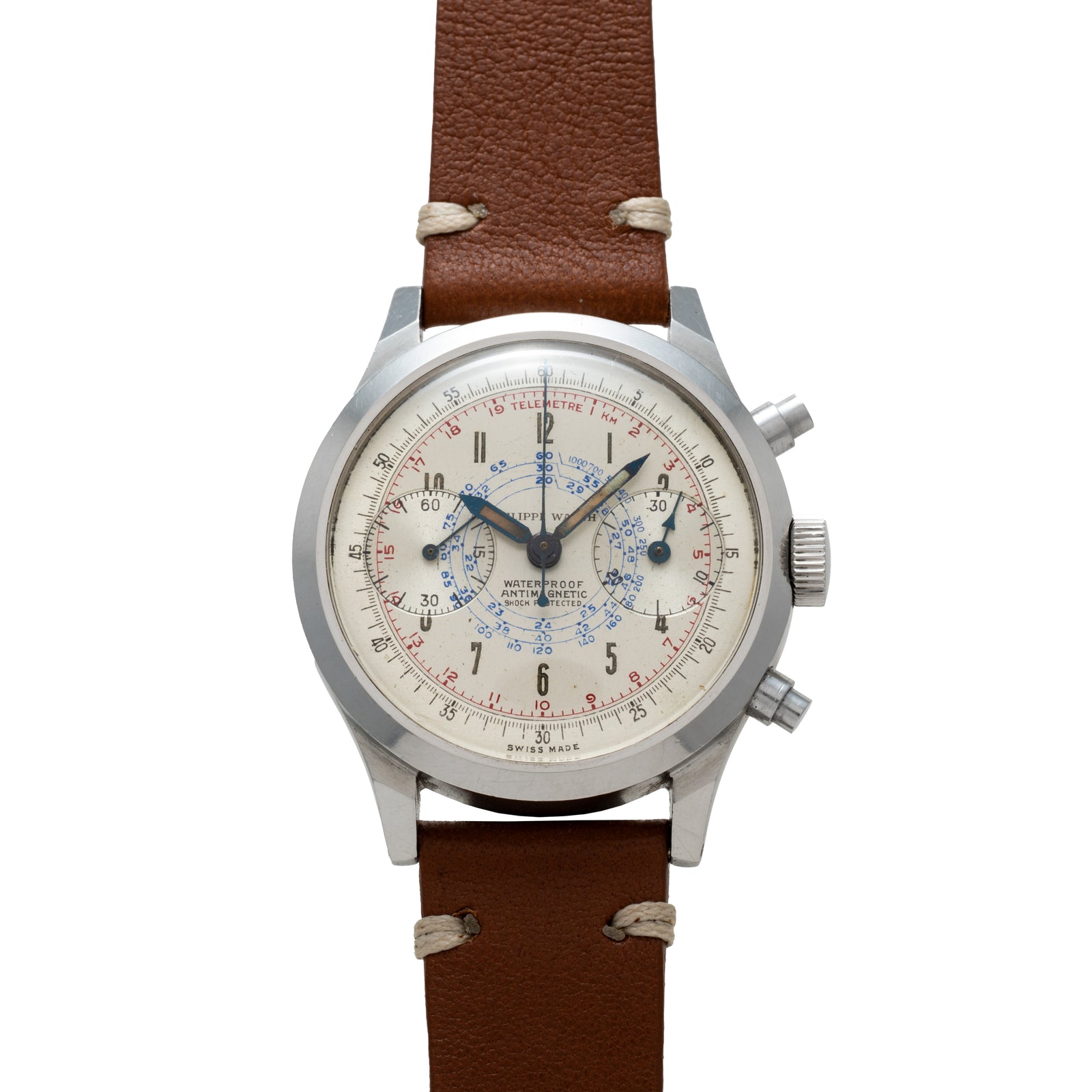 Philippe Watch Anti-Magnetic Chronograph 'Spillman'