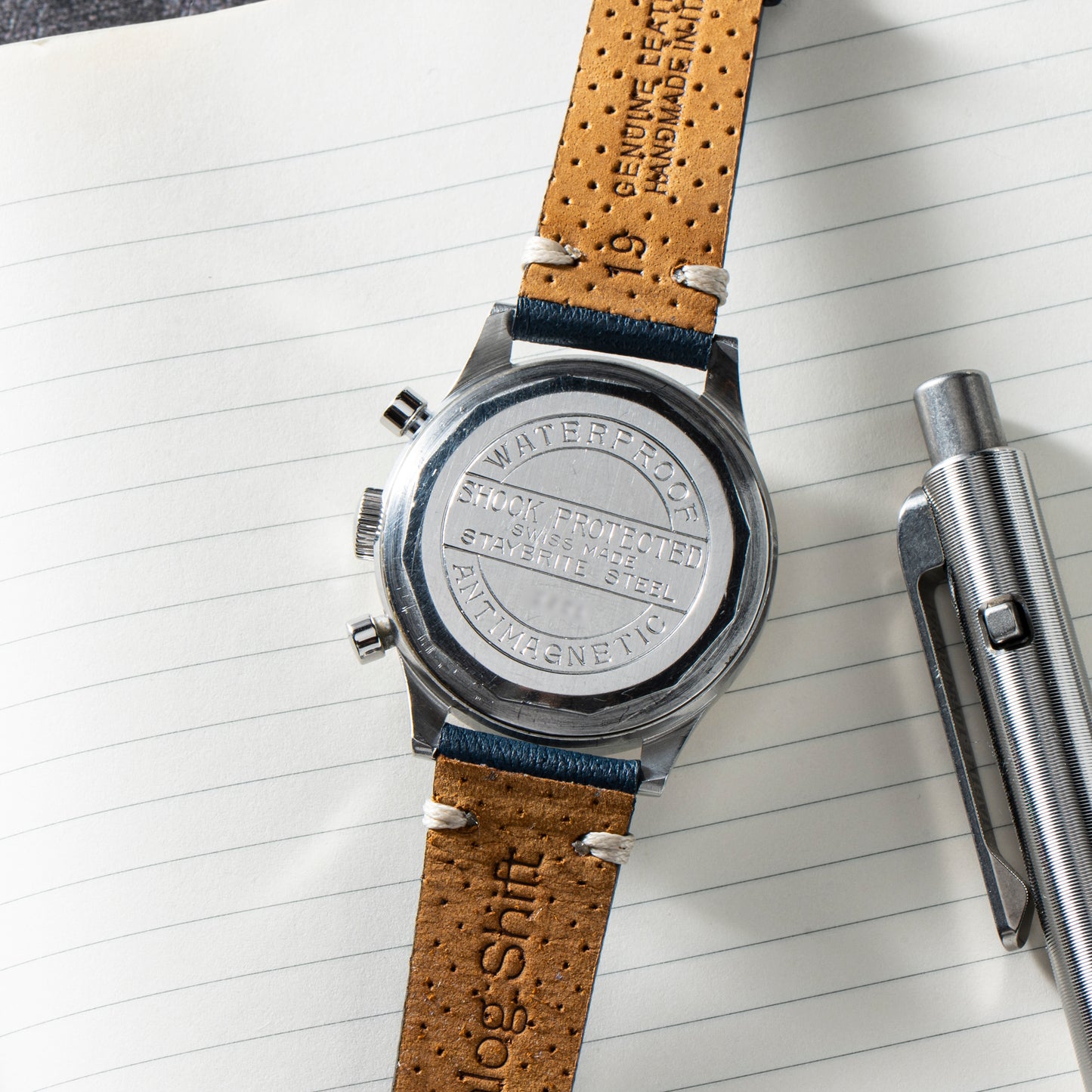 Philippe Watch Anti-Magnetic 'Art Deco' Chronograph