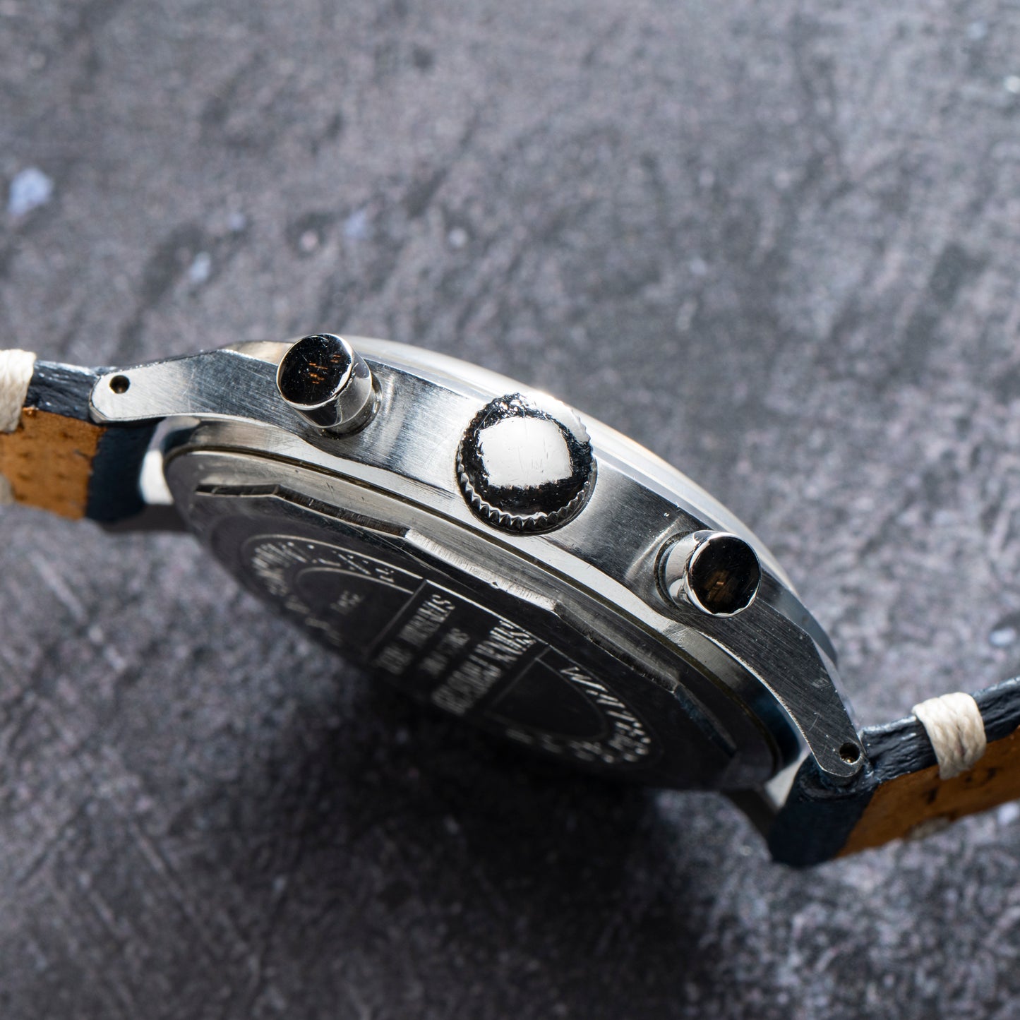 Philippe Watch Anti-Magnetic 'Art Deco' Chronograph