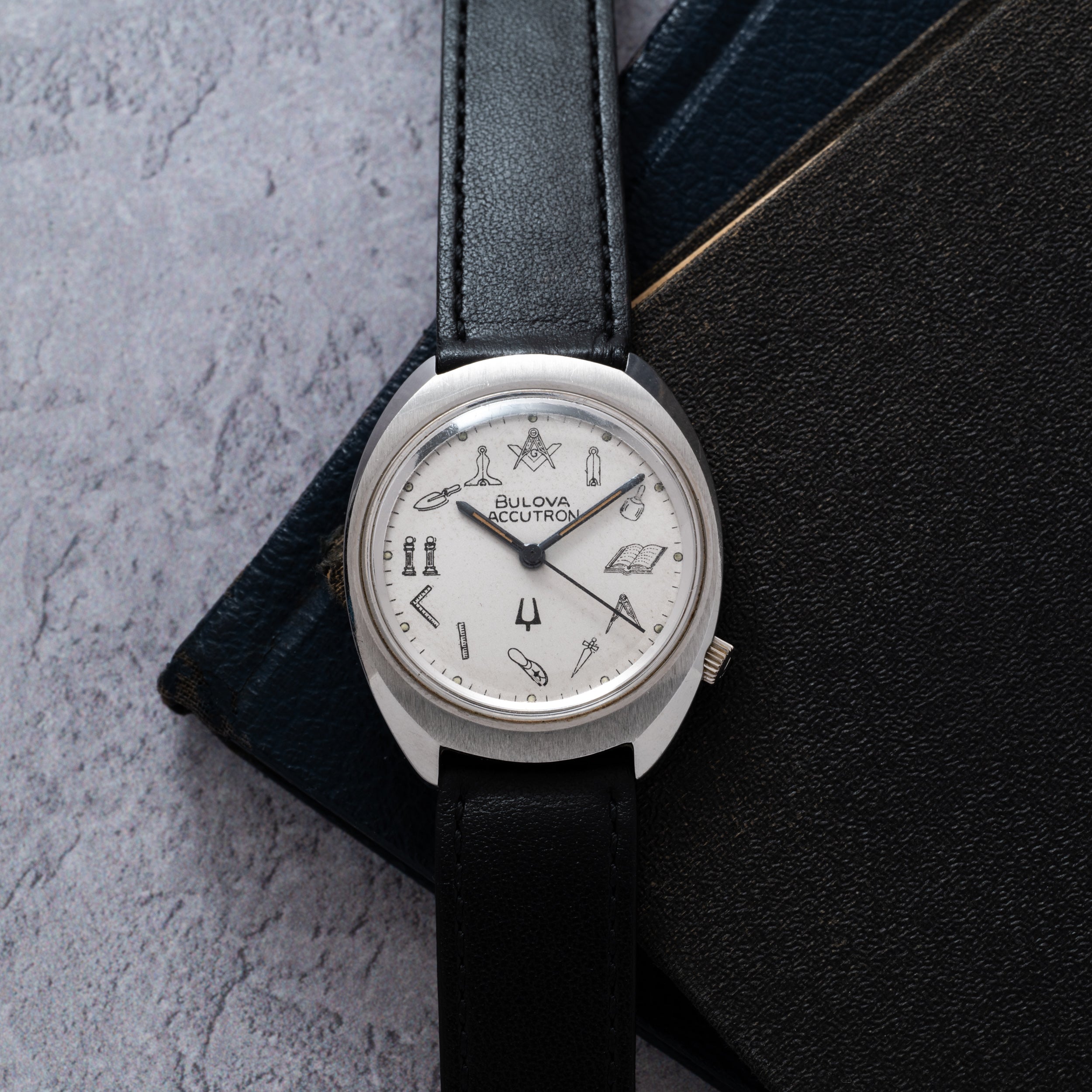 Bulova Accutron 'Masonic' Dial – Analog:Shift