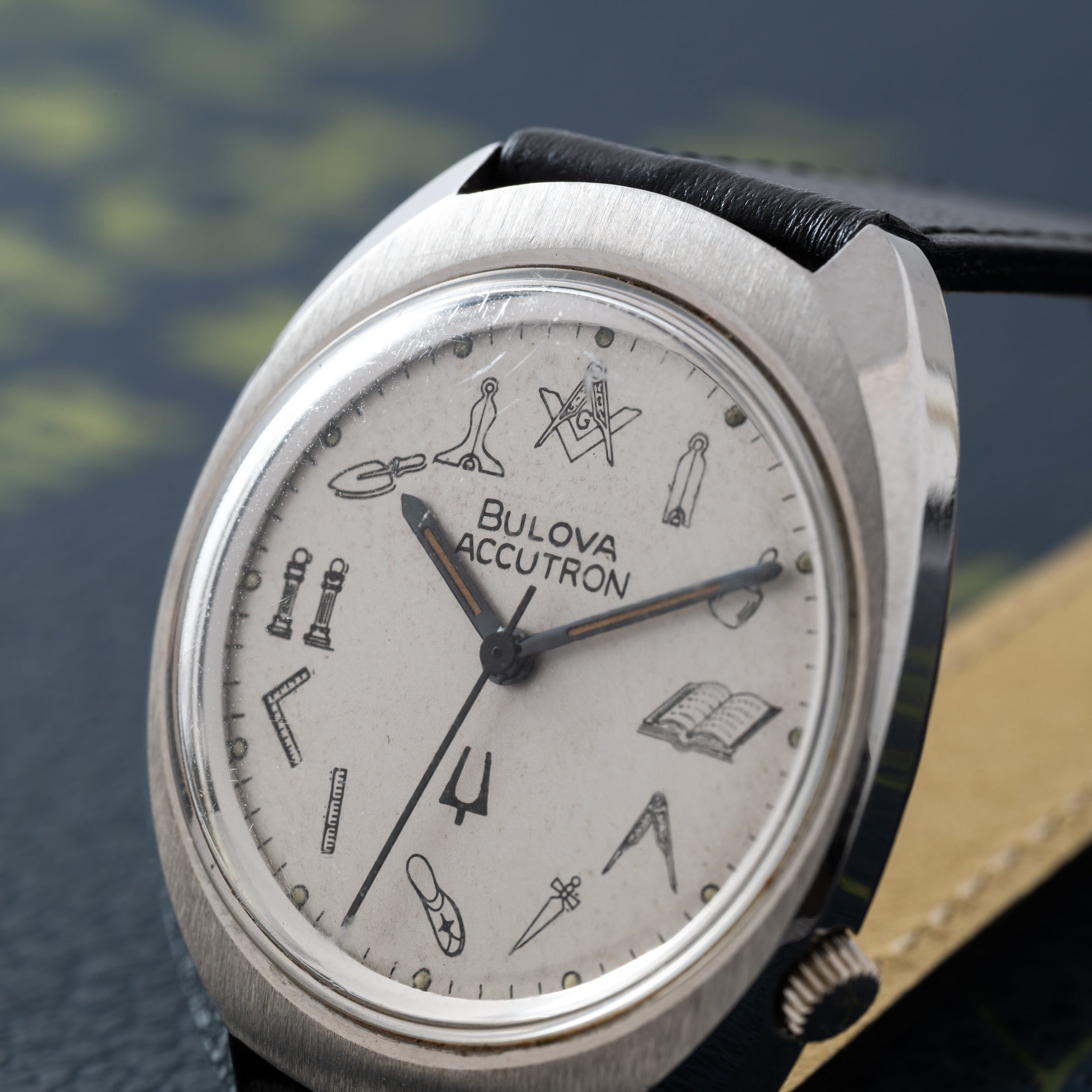 Bulova Accutron 'Masonic' Dial – Analog:Shift