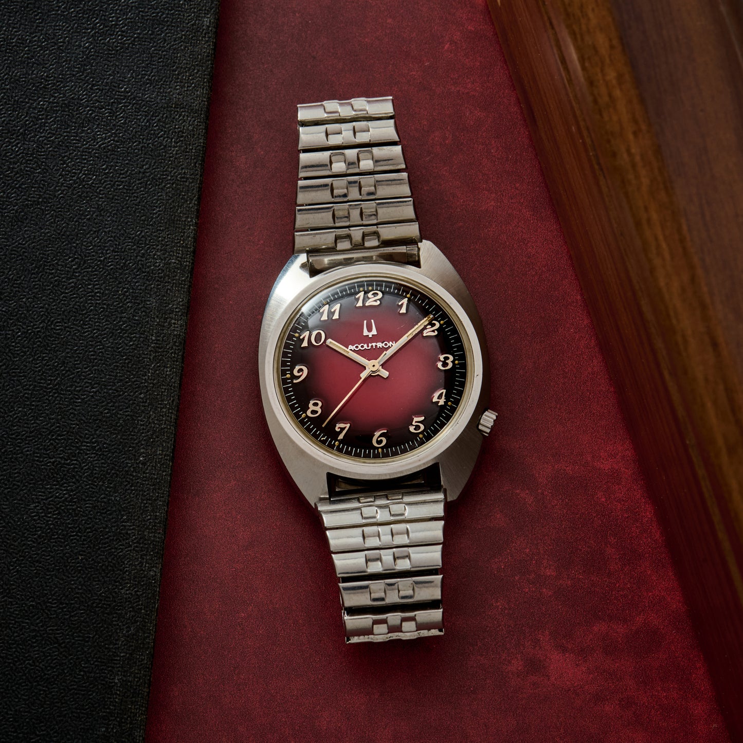 Bulova Accutron 'Breguet' Red Fumé
