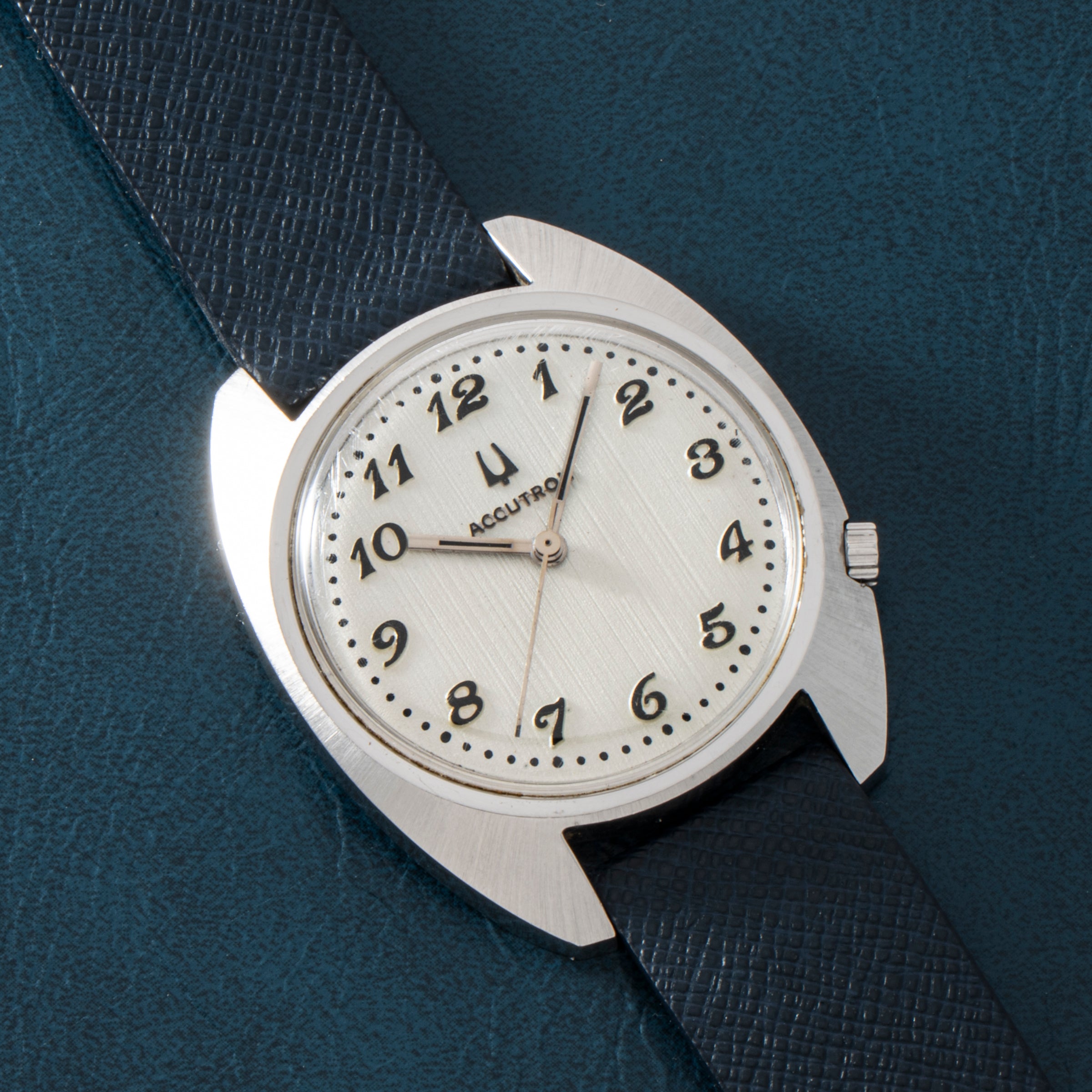 Bulova Accutron 'Breguet' Stainless Steel Dress Watch