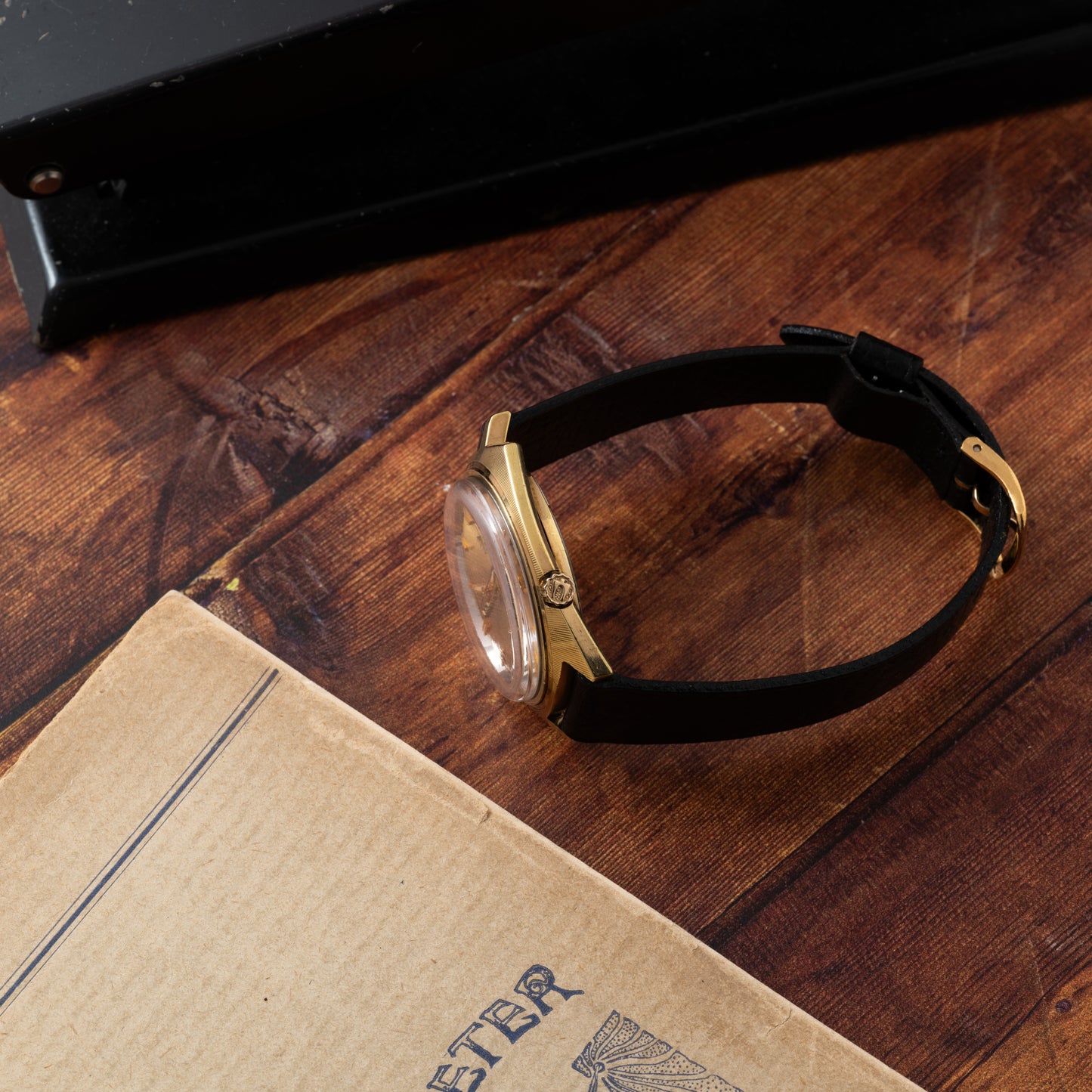 Bulova Accutron 'Golden Shield'