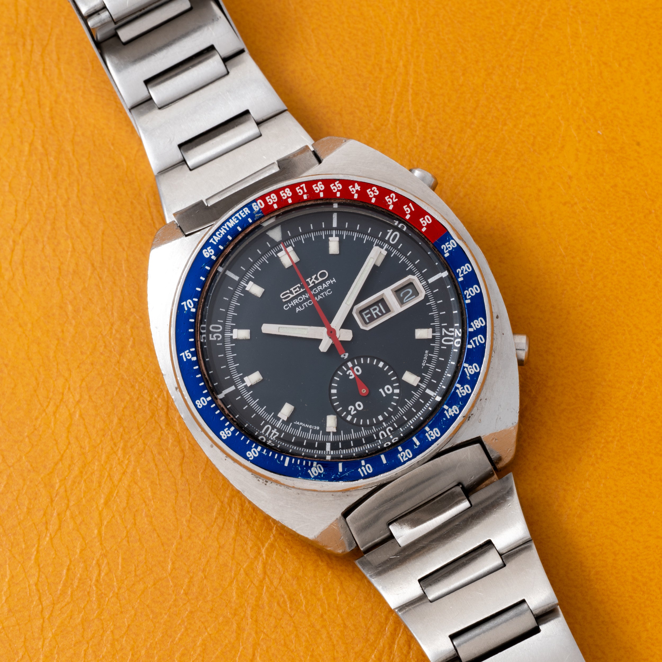 Seiko 'Blue Pogue' Chronograph – Analog:Shift