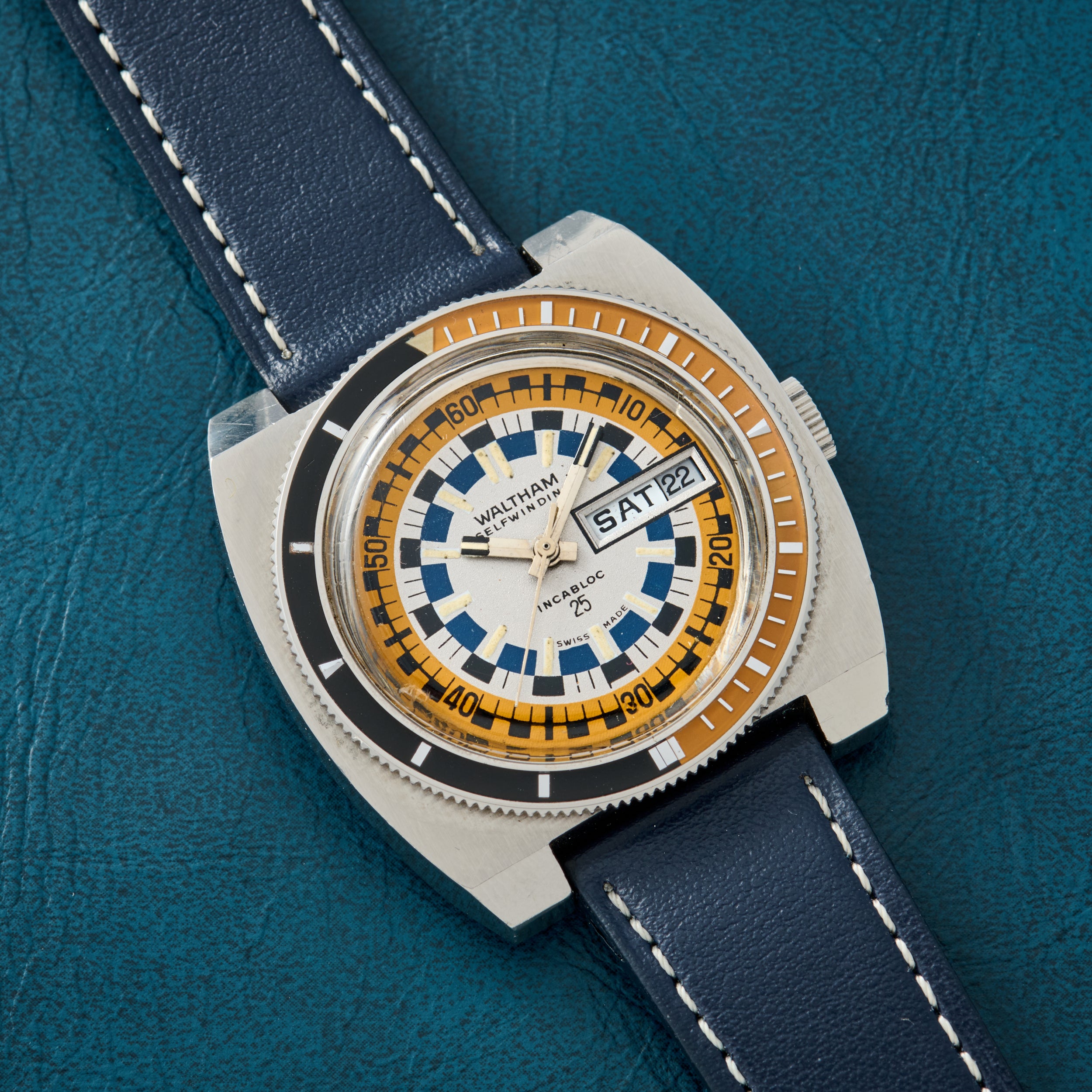 Waltham x Sandoz 'Exotic' Rallye Diver – Analog:Shift