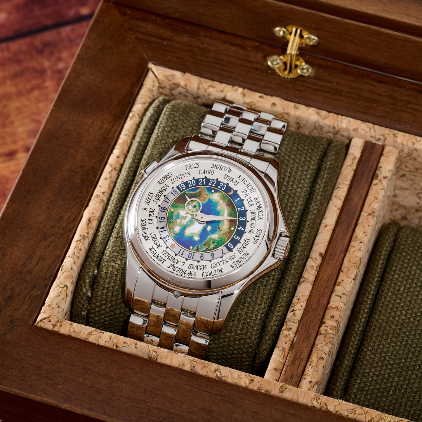 Patek Philippe World Time Cloisonné
