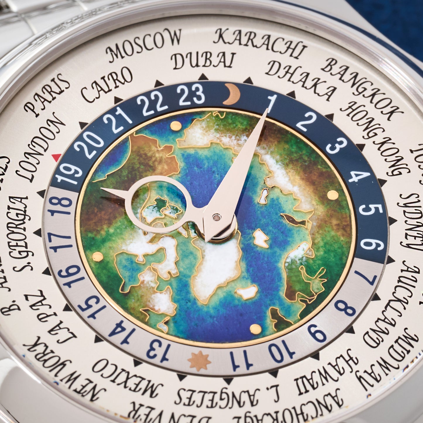 Patek Philippe World Time Cloisonné