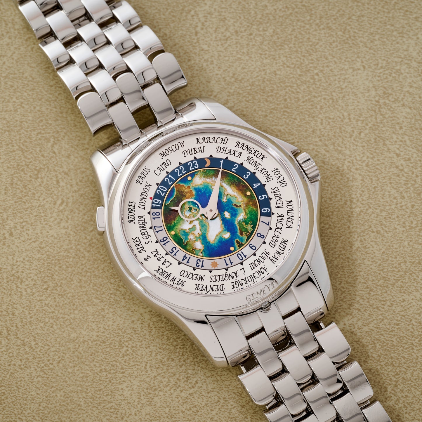 Patek Philippe World Time Cloisonné