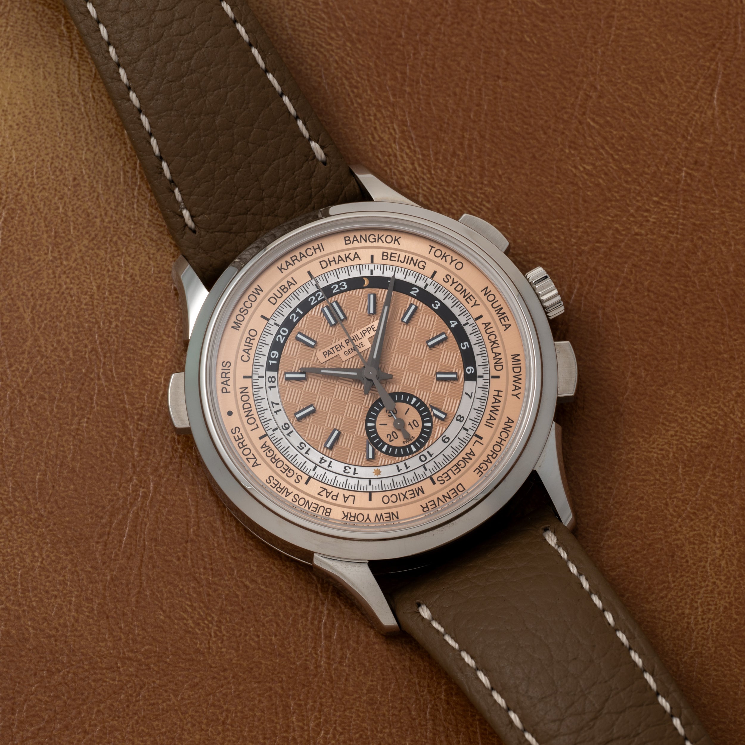 Patek Philippe World Time Flyback Chronograph