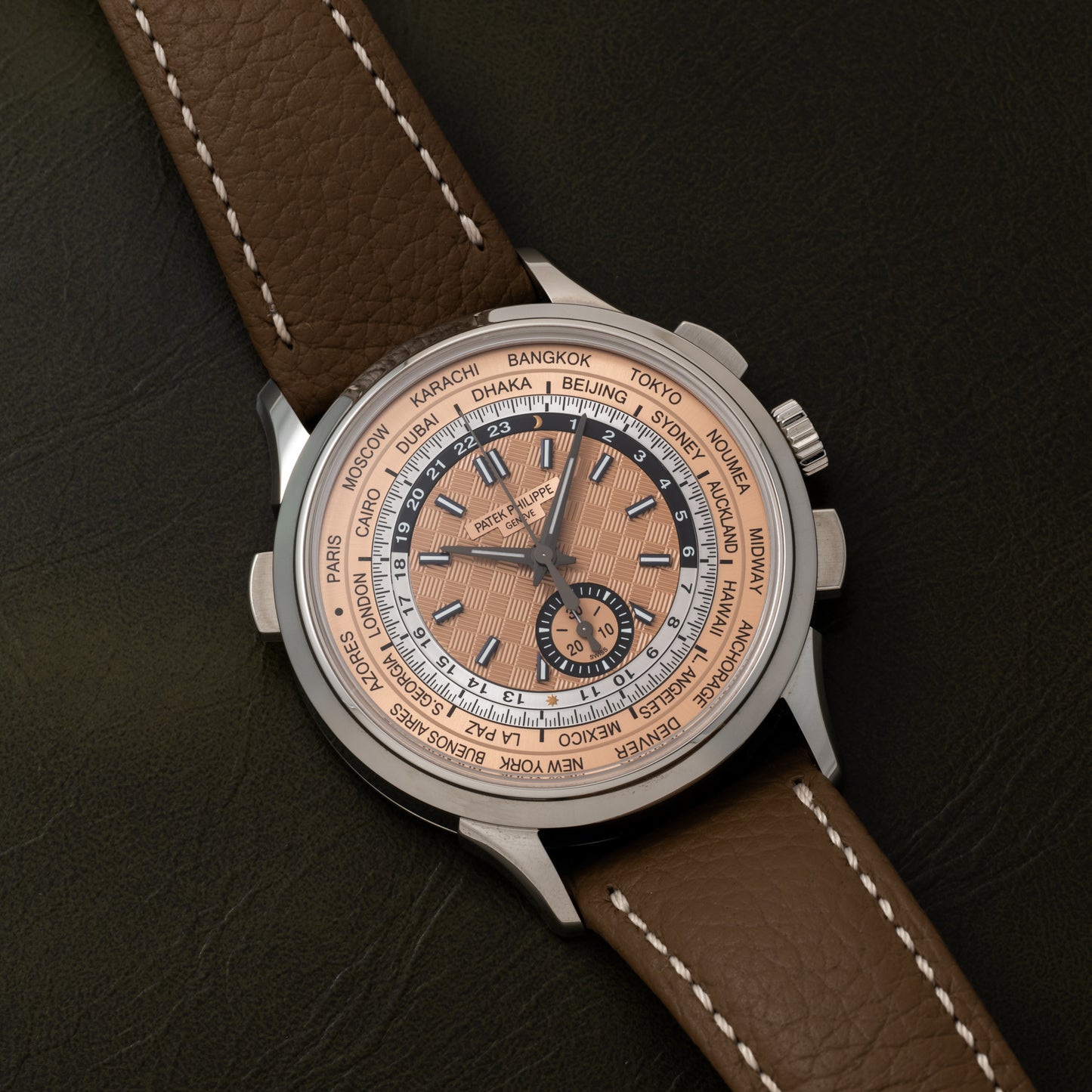Patek Philippe World Time Flyback Chronograph