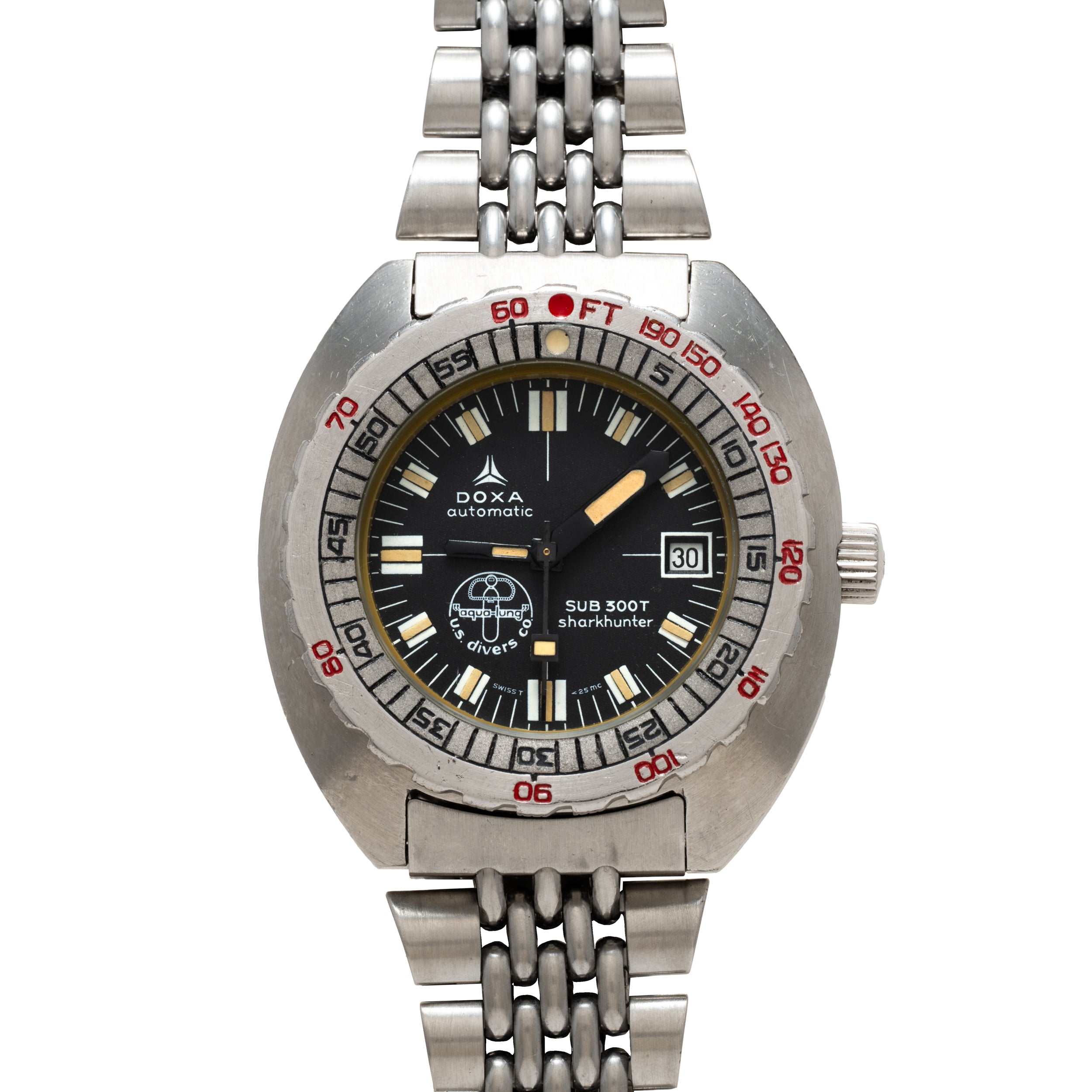 DOXA Sub 300T Sharkhunter 'Aqua-Lung' 'Blackshark' – Analog:Shift