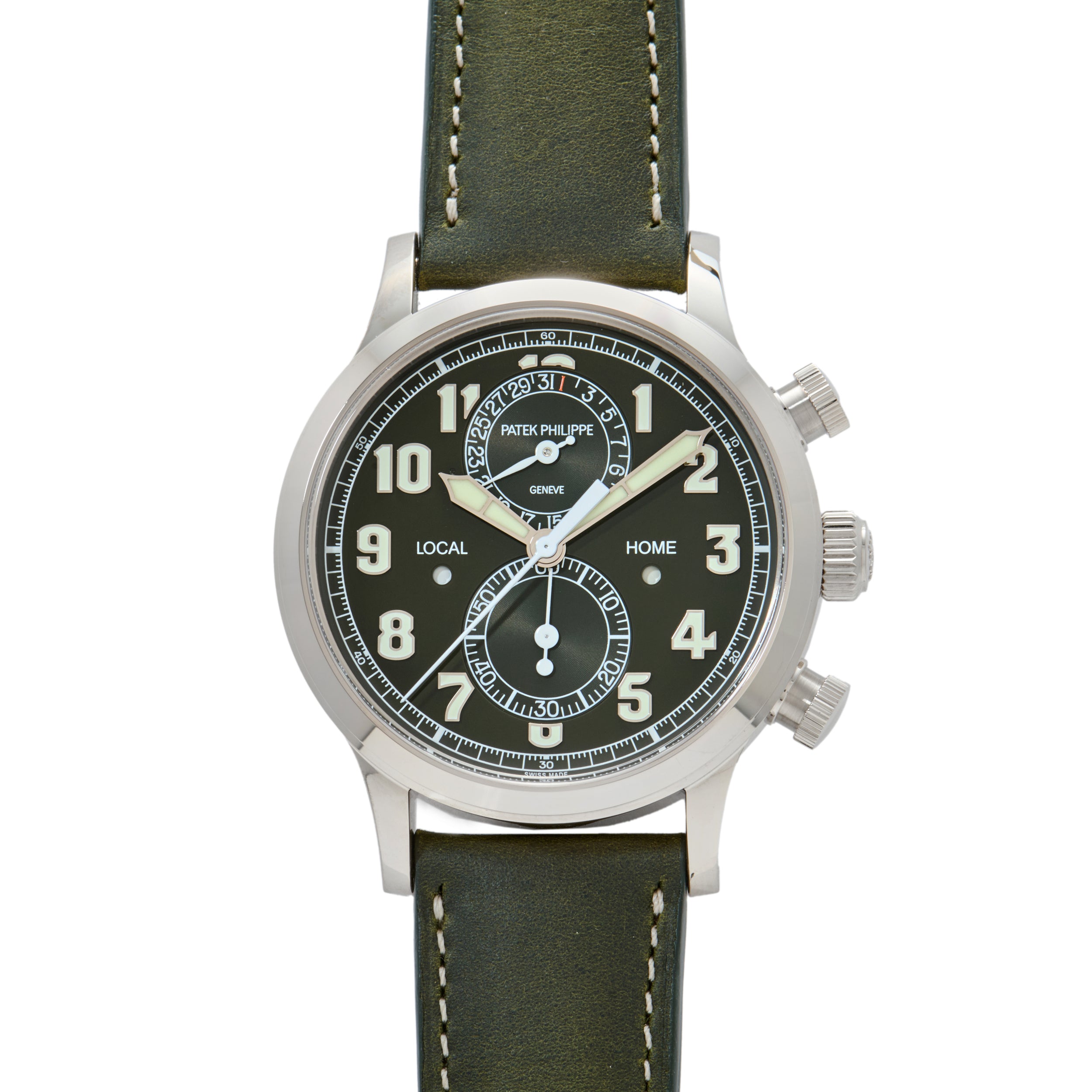 【未使用】PATEK PHILIPPE＊ゴルフセット Patek Philippe Calatrava Pilot Travel Time Flyback Chronograph
