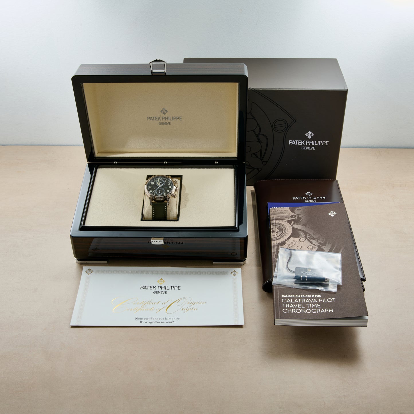 Patek Philippe Calatrava Pilot Travel Time Flyback Chronograph